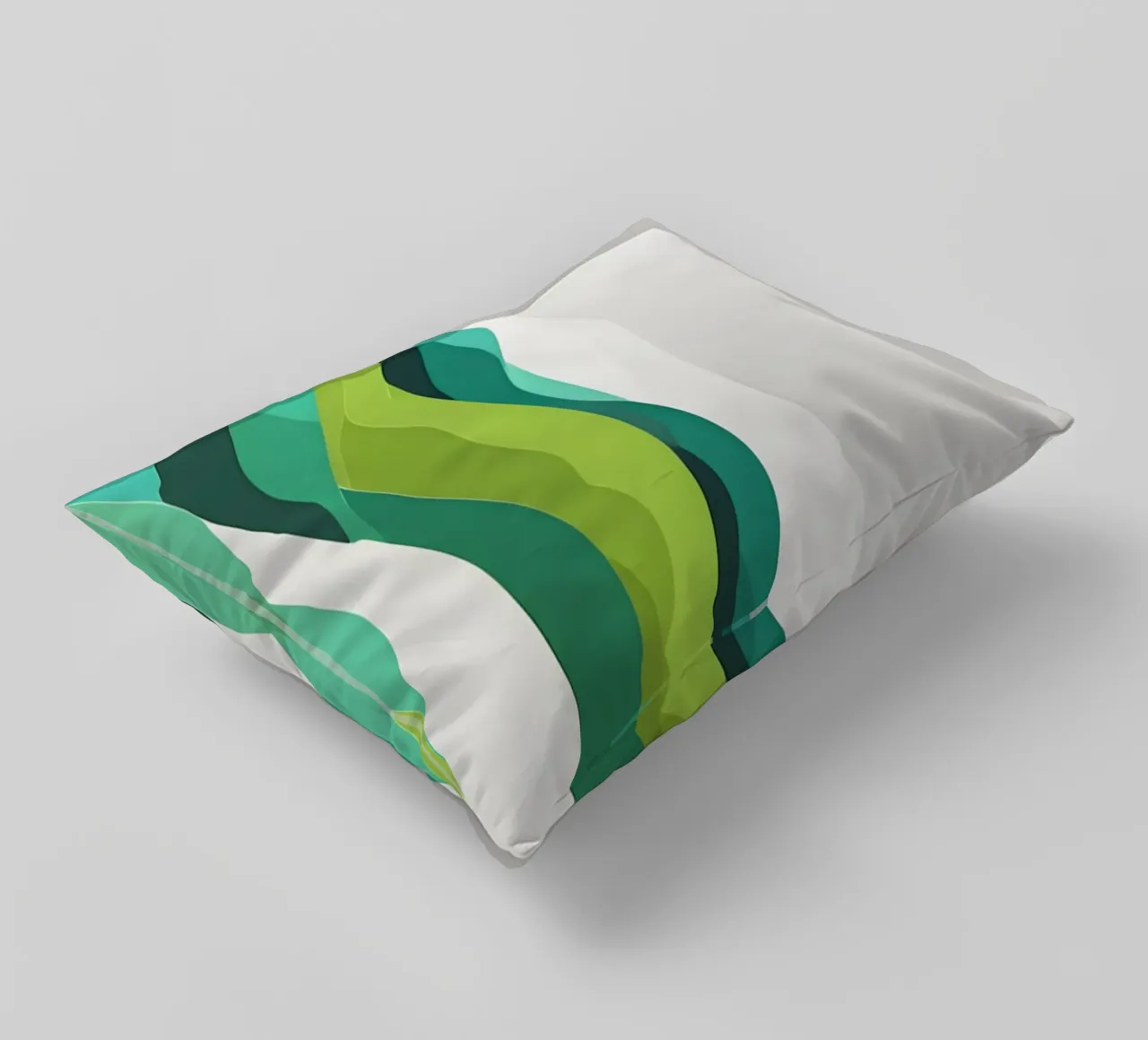 Colline di orizzonte stratificate cuscino da LIFESTYLE OBJECTS