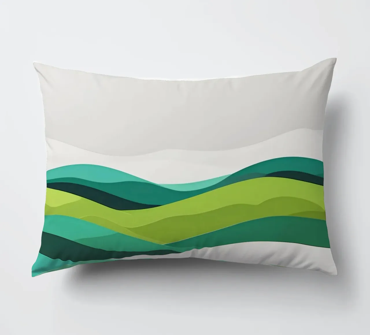 Colline di orizzonte stratificate cuscino da LIFESTYLE OBJECTS