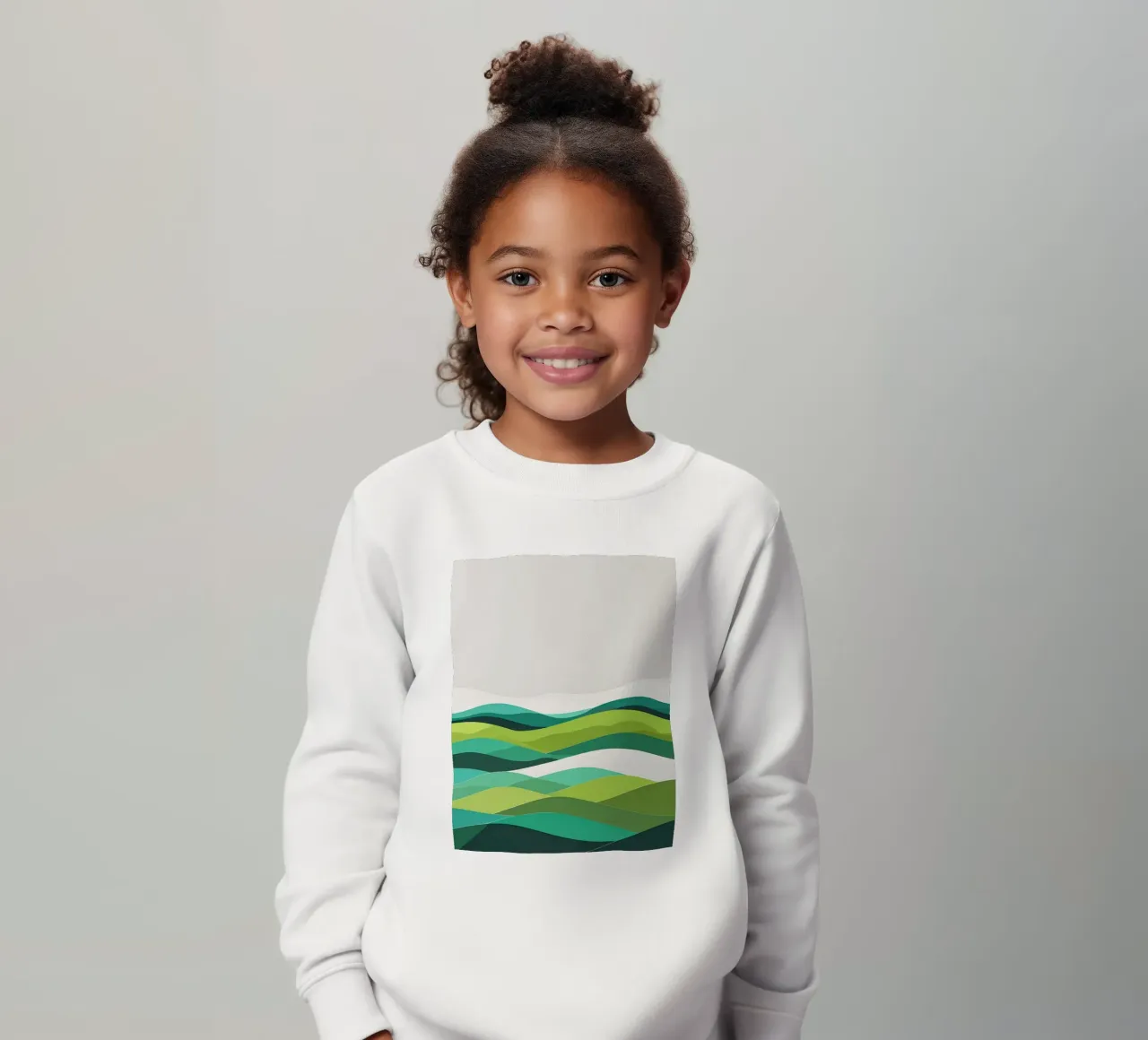 Colline di orizzonte stratificate felpa bambino da LIFESTYLE OBJECTS