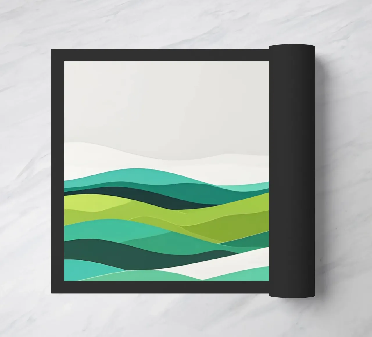 Colline di orizzonte stratificate zerbino da LIFESTYLE OBJECTS