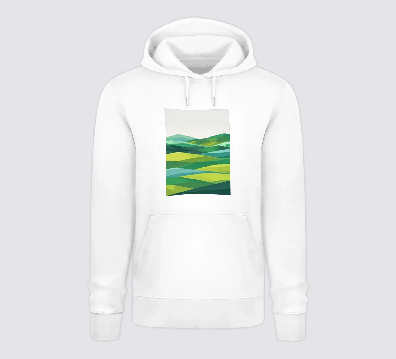 Colline di orizzonte stratificate felpa con cappuccio da LIFESTYLE OBJECTS