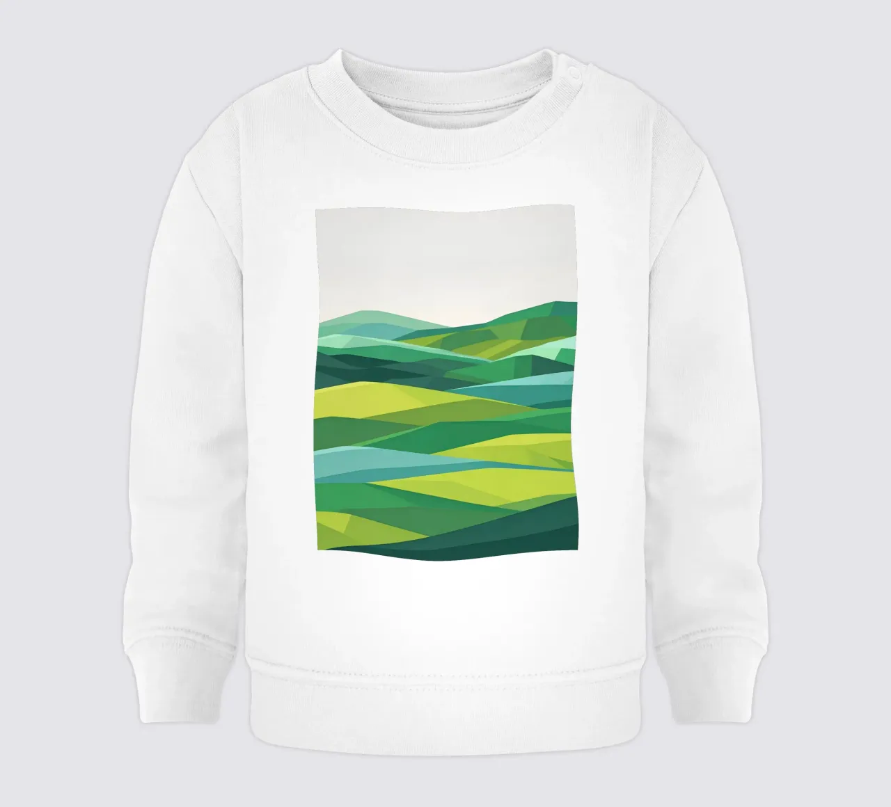 Colline di orizzonte stratificate felpa neonato da LIFESTYLE OBJECTS