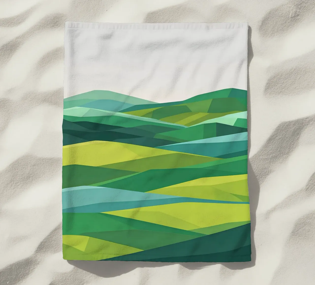 Colline di orizzonte stratificate telo mare da LIFESTYLE OBJECTS