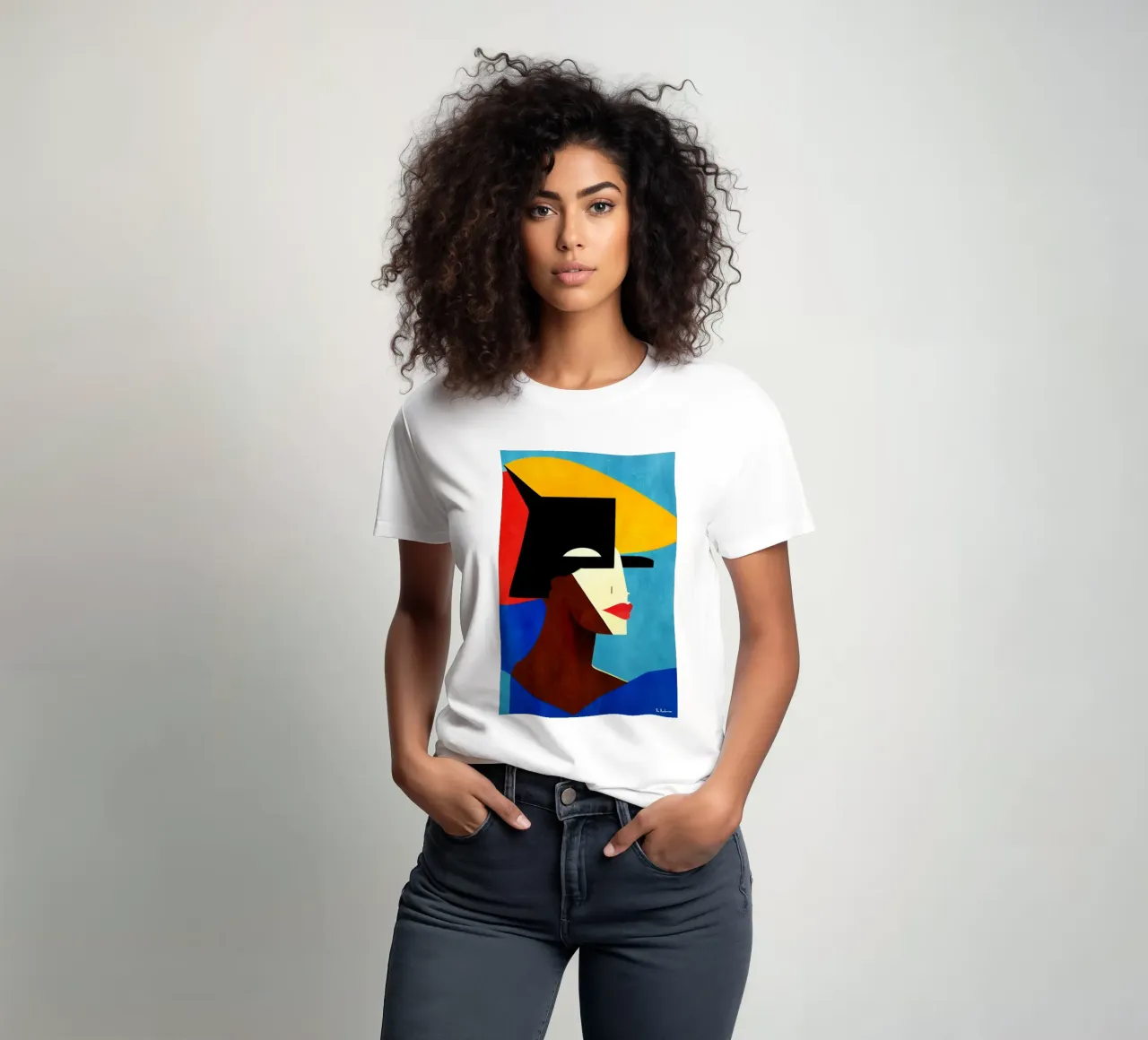 Portrait No.7 t-shirt da Bo Anderson