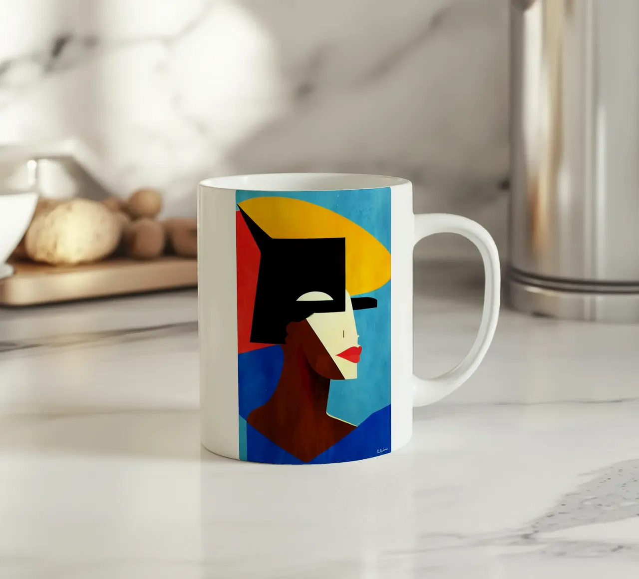 Portrait No.7 tazza in ceramica da Bo Anderson
