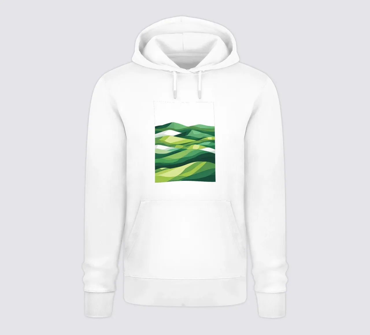 Colline di orizzonte stratificate felpa con cappuccio da LIFESTYLE OBJECTS