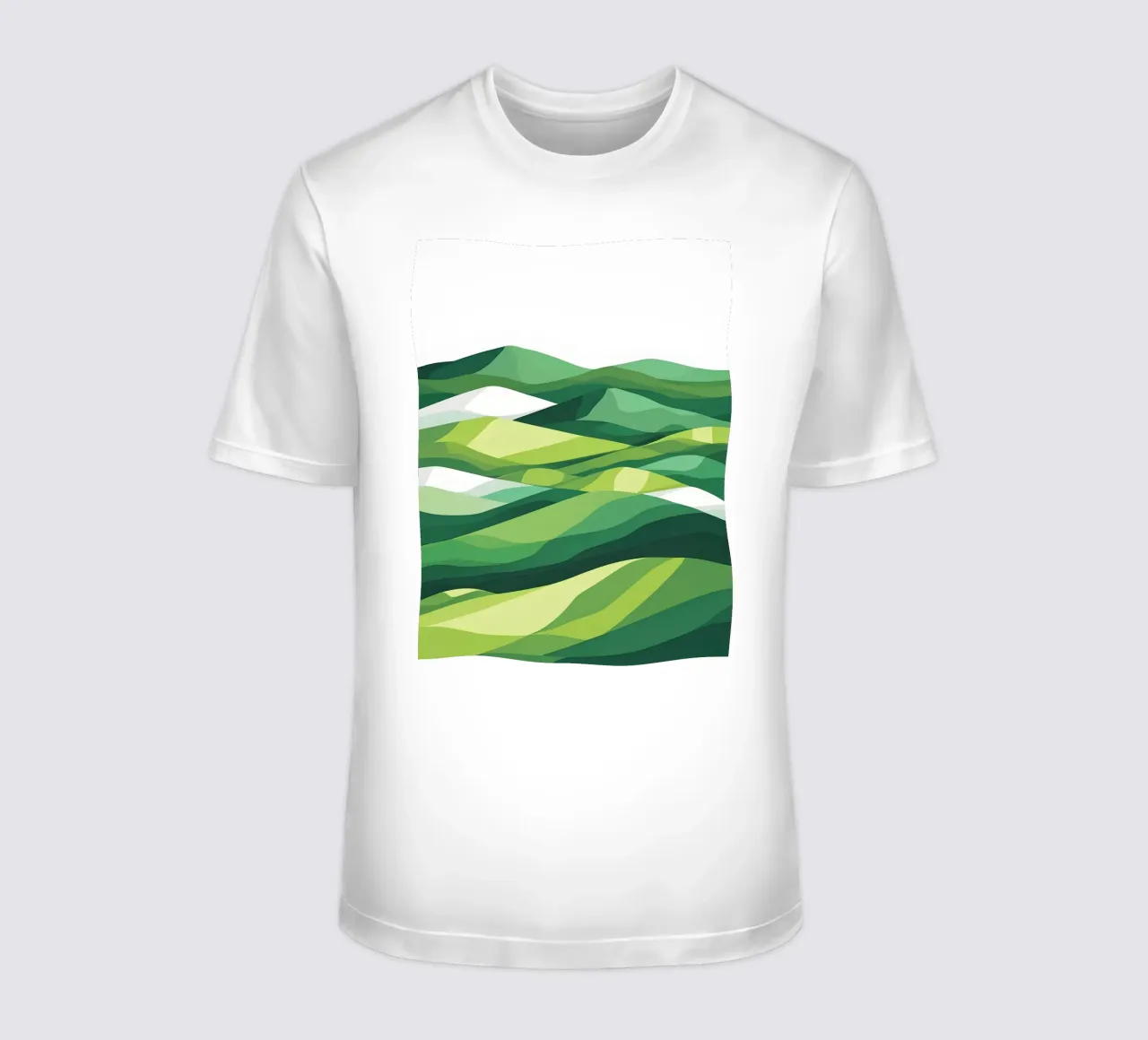 Colline di orizzonte stratificate t-shirt da LIFESTYLE OBJECTS