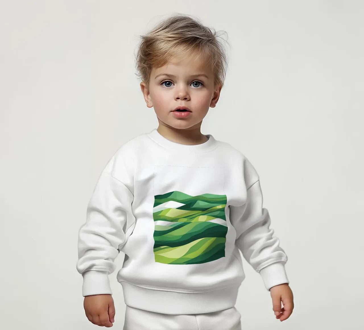 Colline di orizzonte stratificate felpa neonato da LIFESTYLE OBJECTS