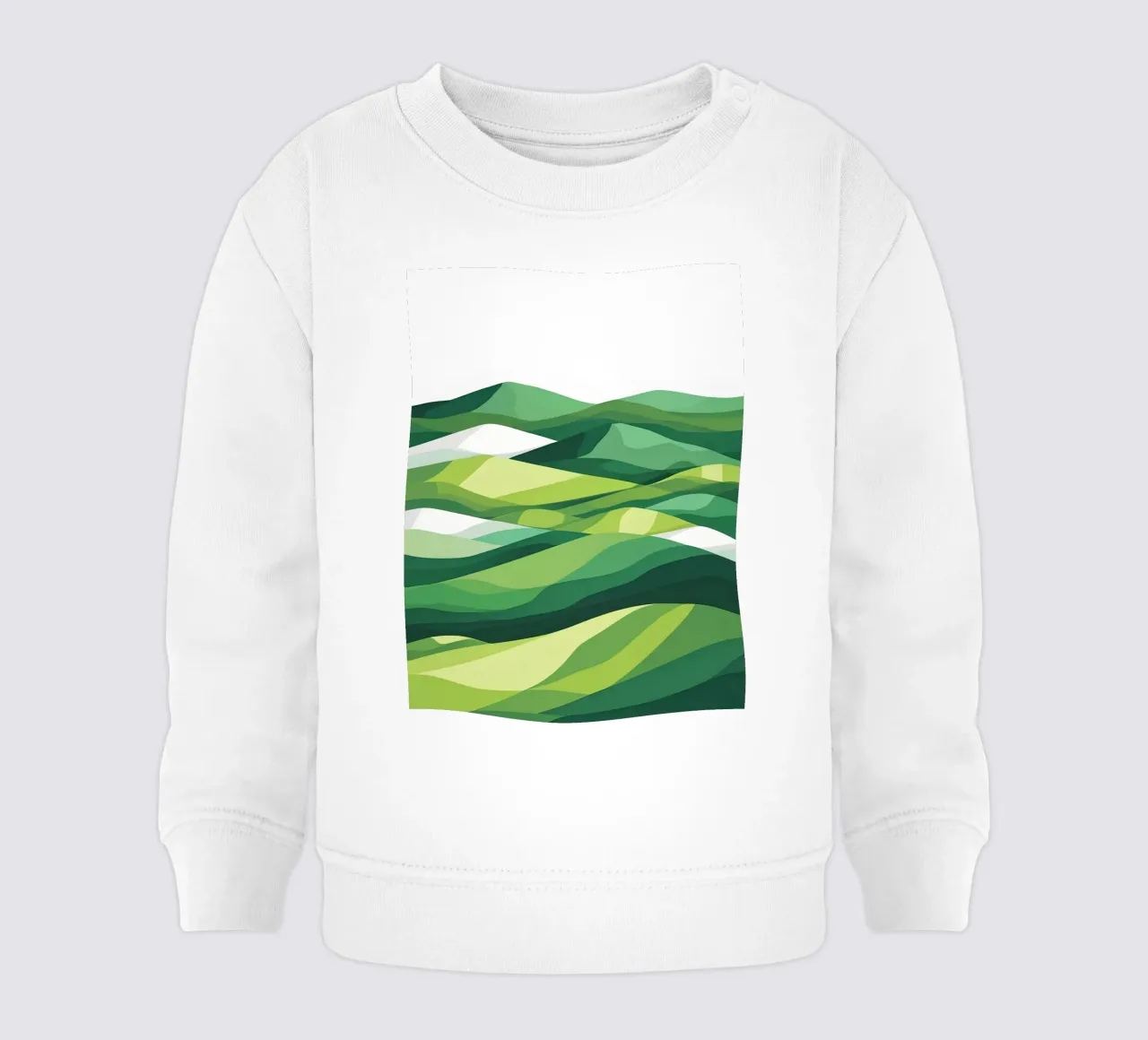 Colline di orizzonte stratificate felpa neonato da LIFESTYLE OBJECTS