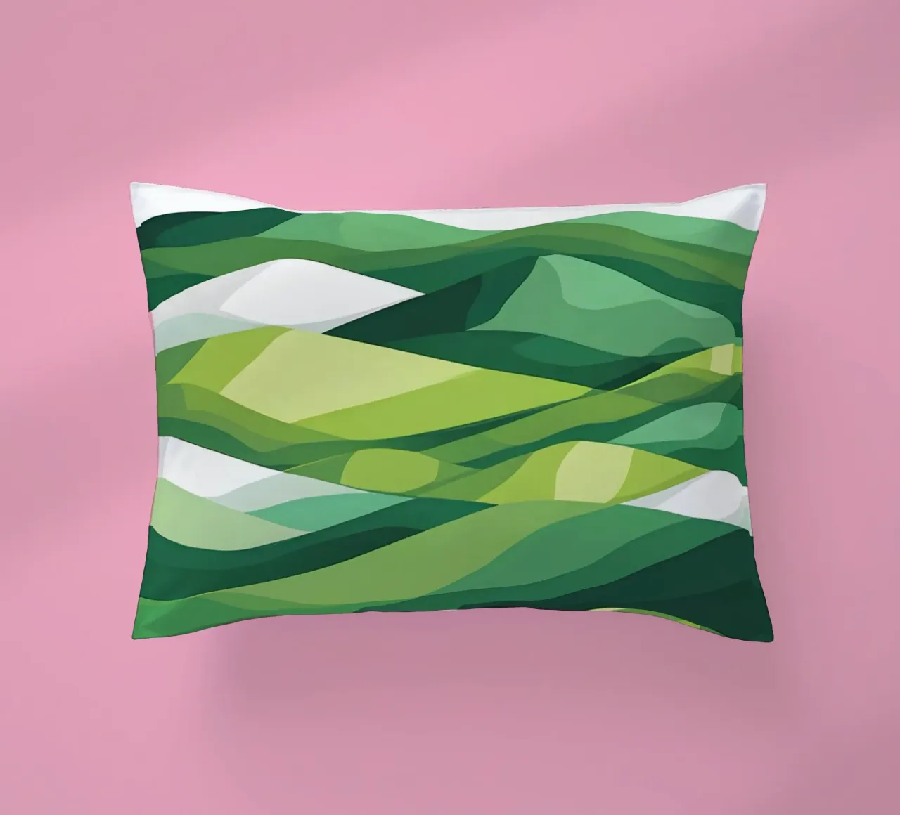 Colline di orizzonte stratificate cuscino da LIFESTYLE OBJECTS