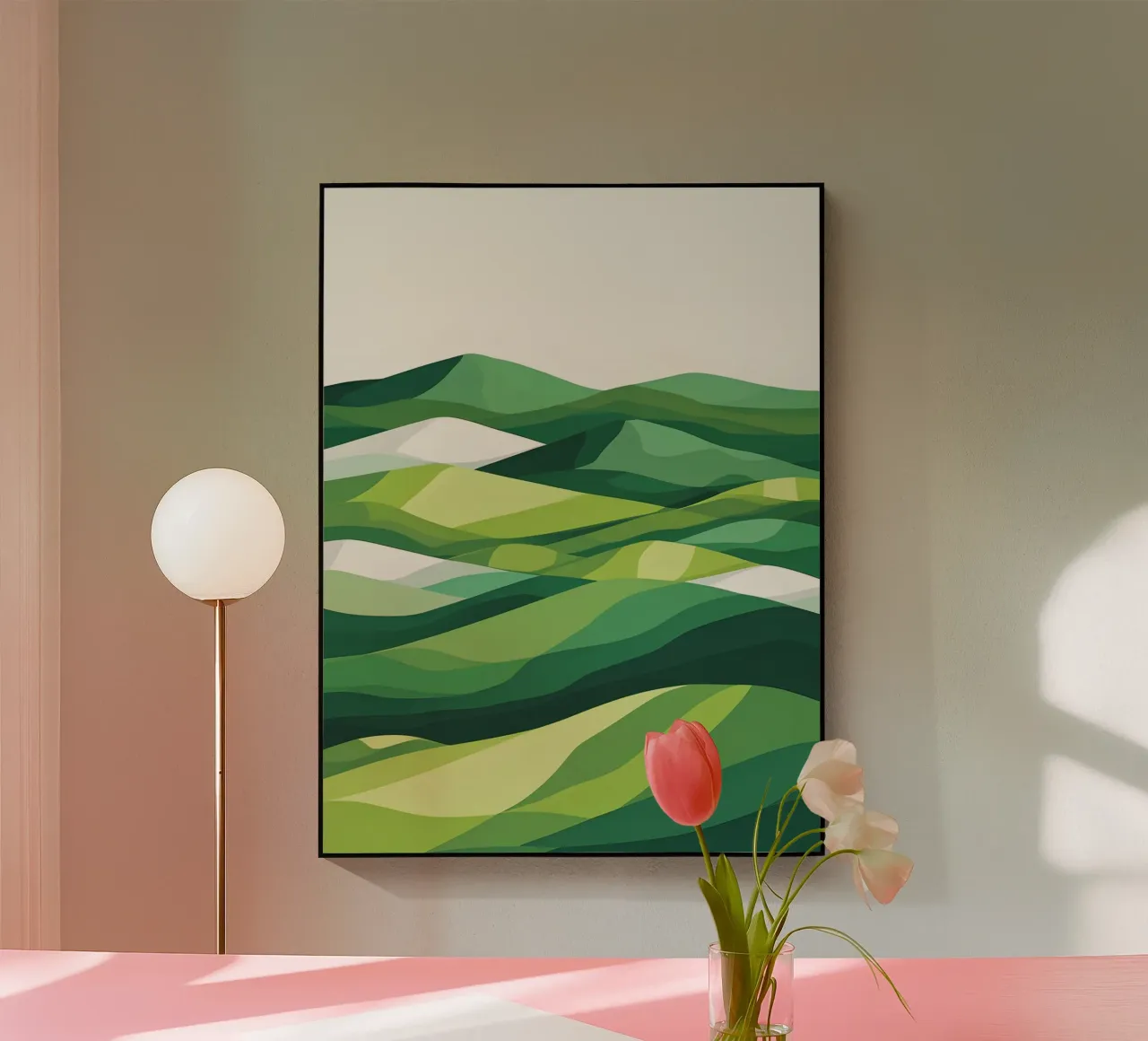 Colline di orizzonte stratificate plexiglass da LIFESTYLE OBJECTS