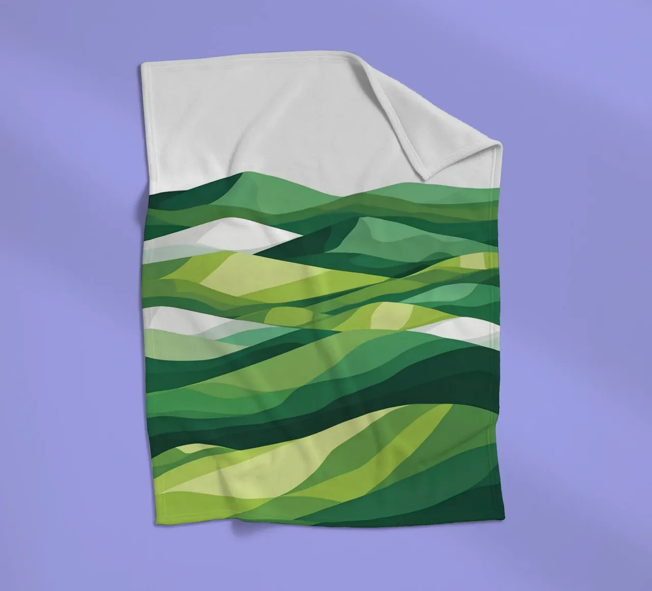 Colline di orizzonte stratificate coperta in pile da LIFESTYLE OBJECTS