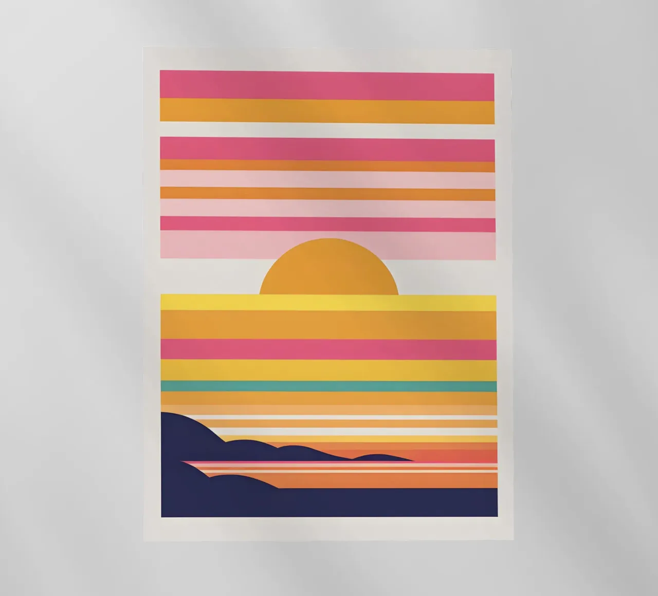 Bande di colore del tramonto pellicola backlit da LIFESTYLE OBJECTS