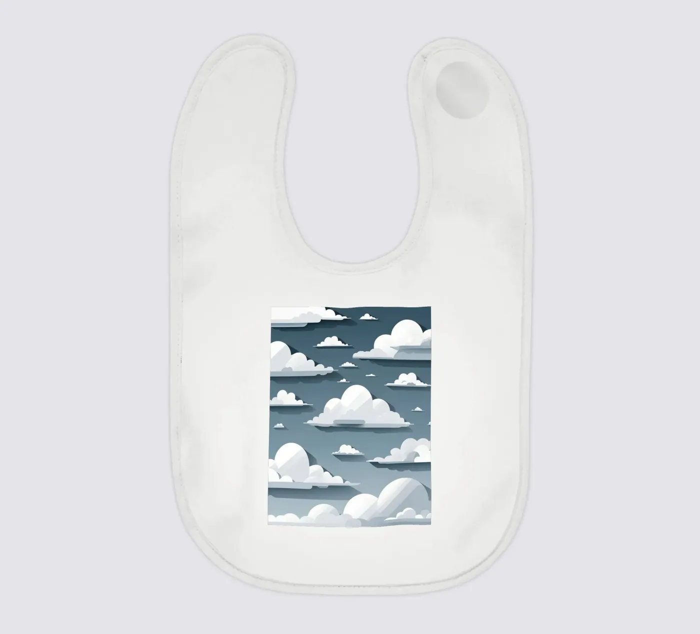 Cloud silhouettes Babylätzchen von LIFESTYLE OBJECTS