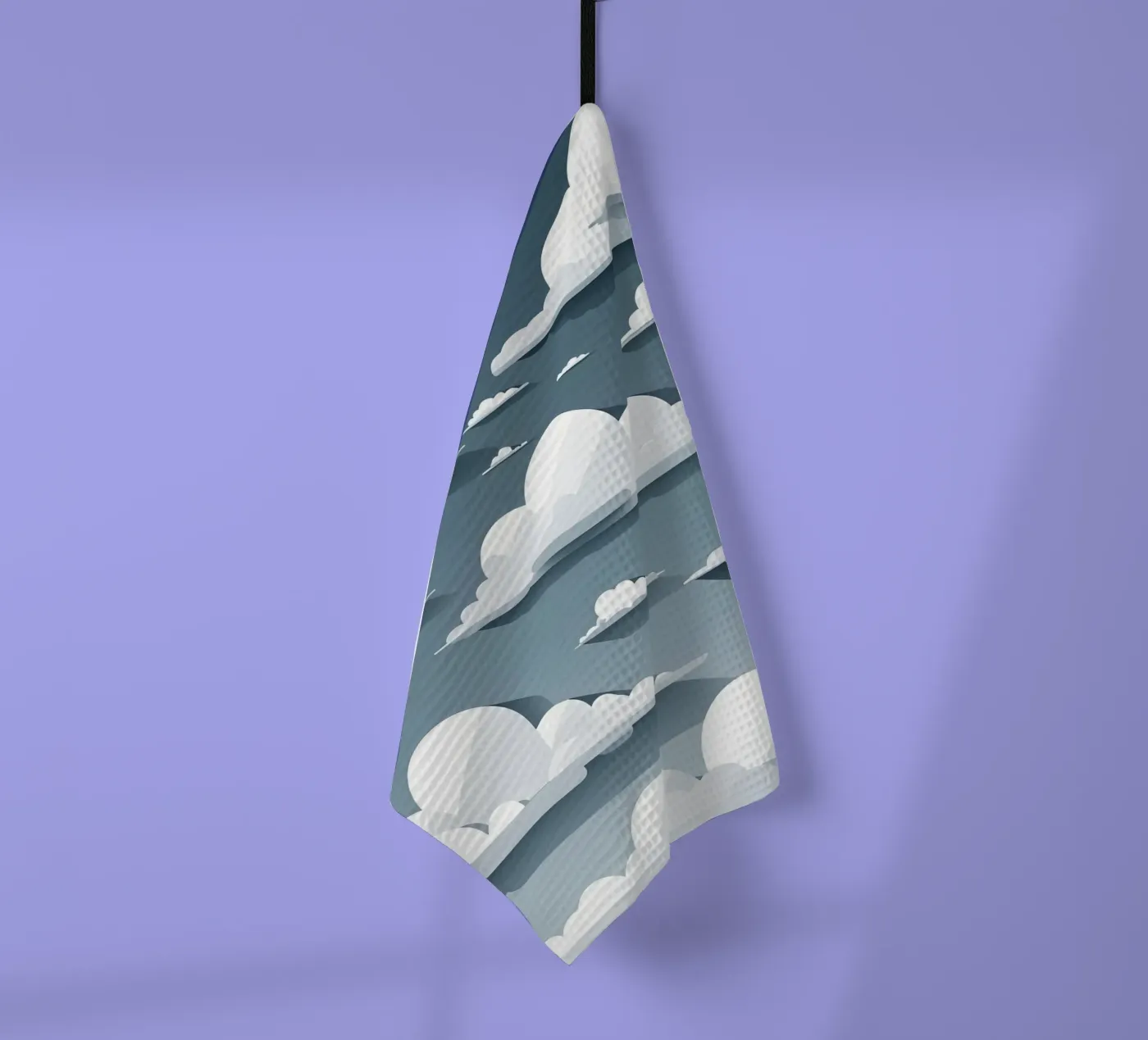 Cloud silhouettes Geschirrtuch von LIFESTYLE OBJECTS