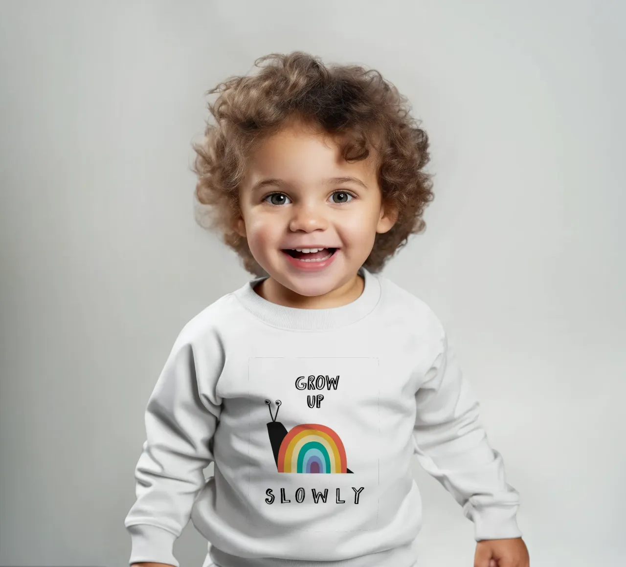 Grow Up Slowly felpa neonato da estelle bard