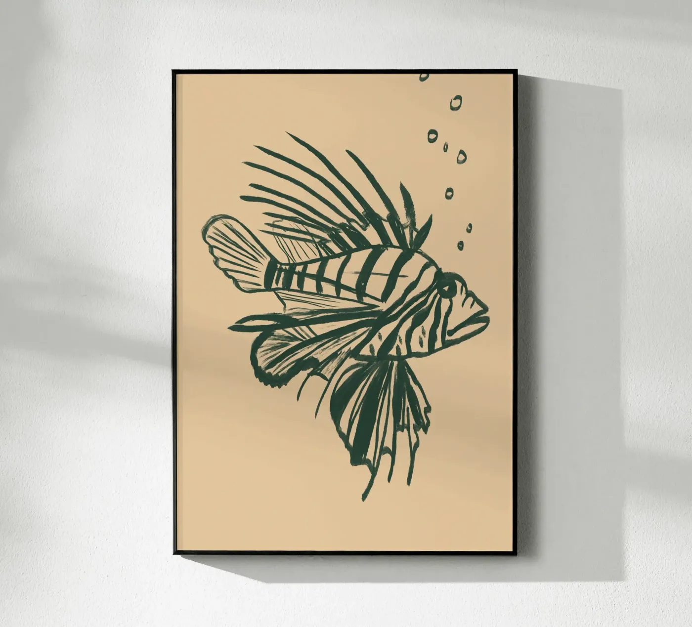 Feuerfisch acryl van Studio Dolci