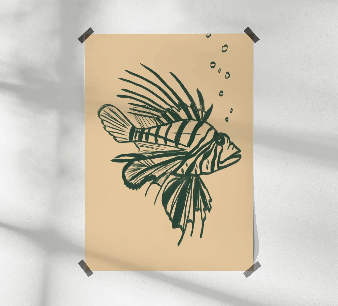 Feuerfisch poster van Studio Dolci