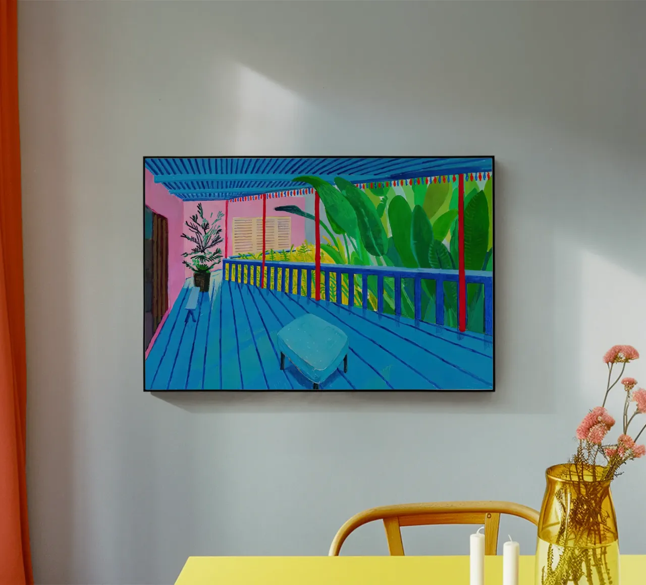 Tour del curatore di David Hockneys plexiglass da Palletolate