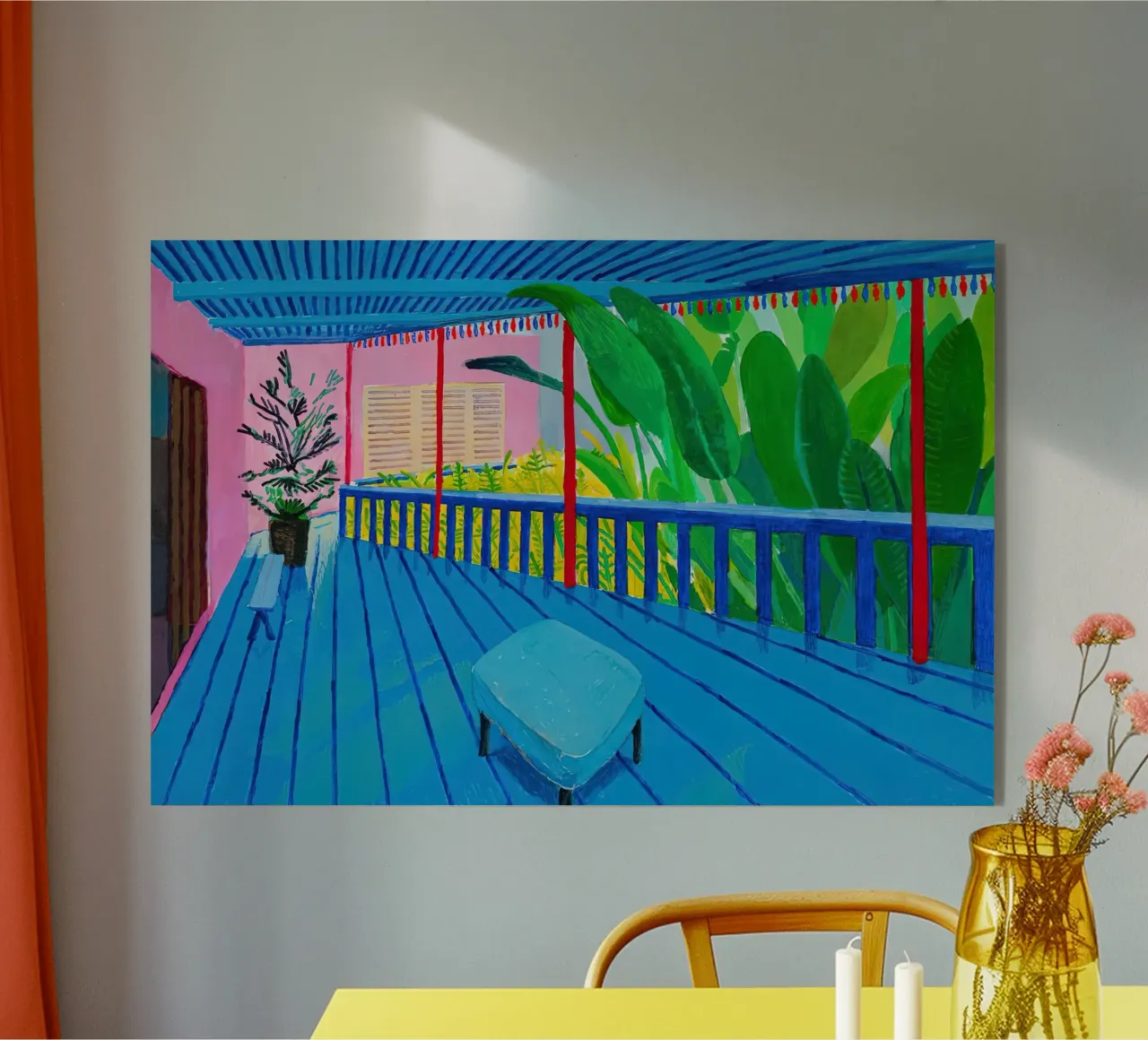 Tour del curatore di David Hockneys plexiglass da Palletolate