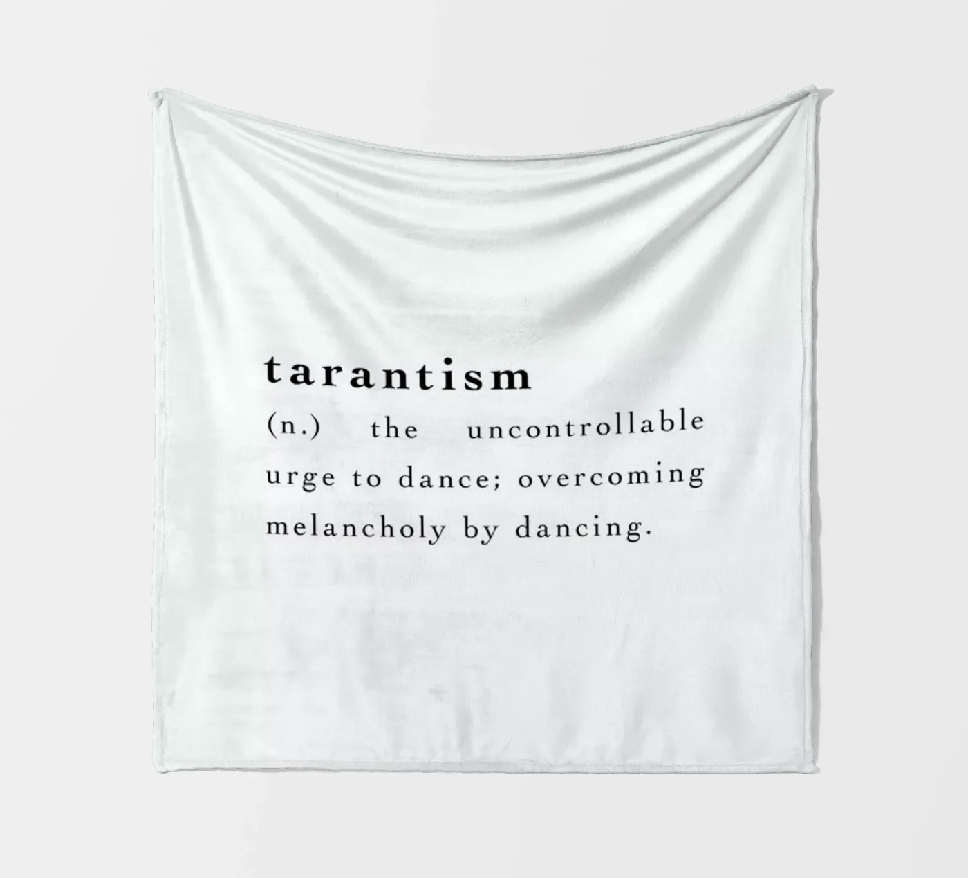 Tarantism fleece blanket by Studio One
