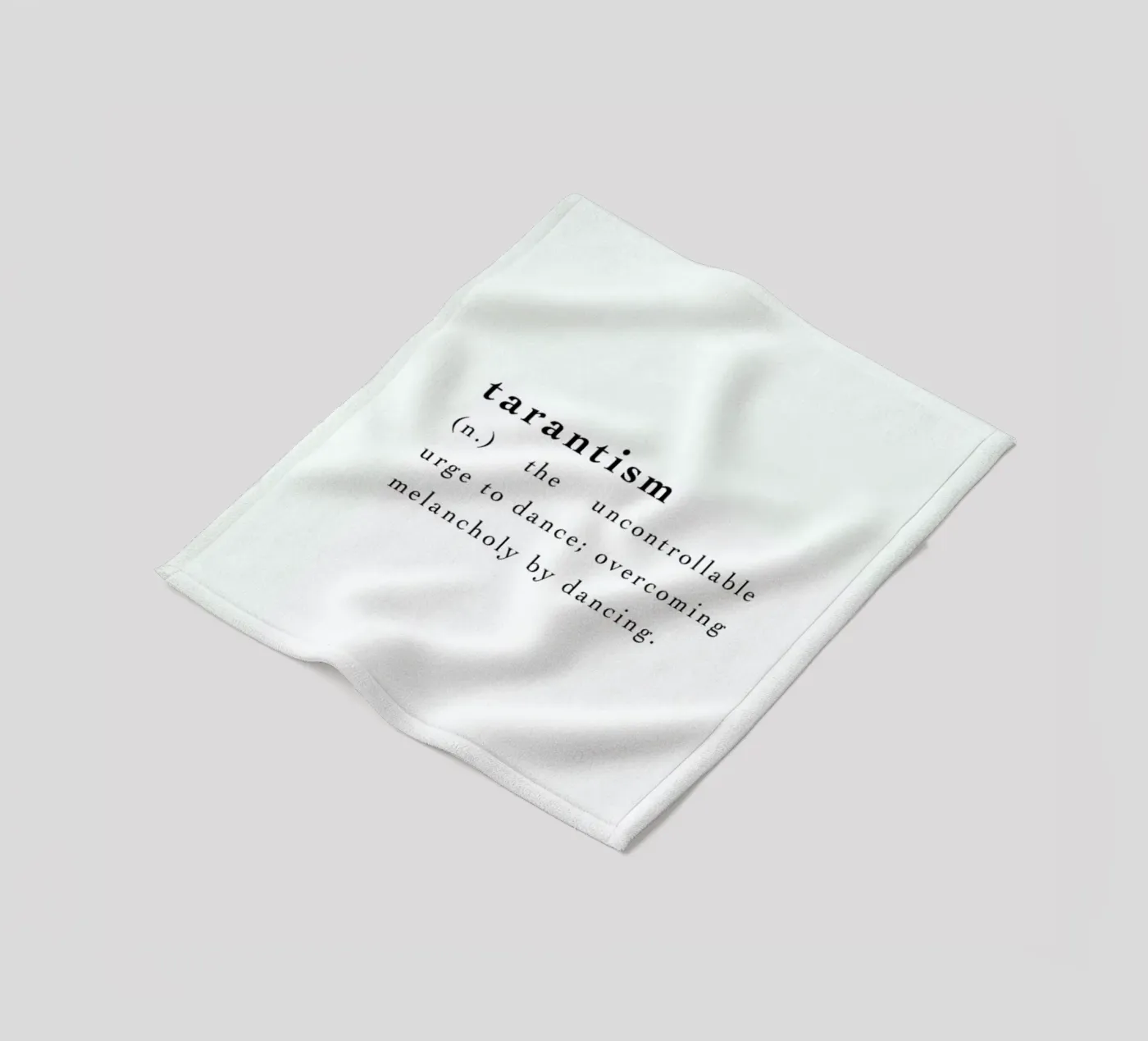Tarantism fleece blanket by Studio One