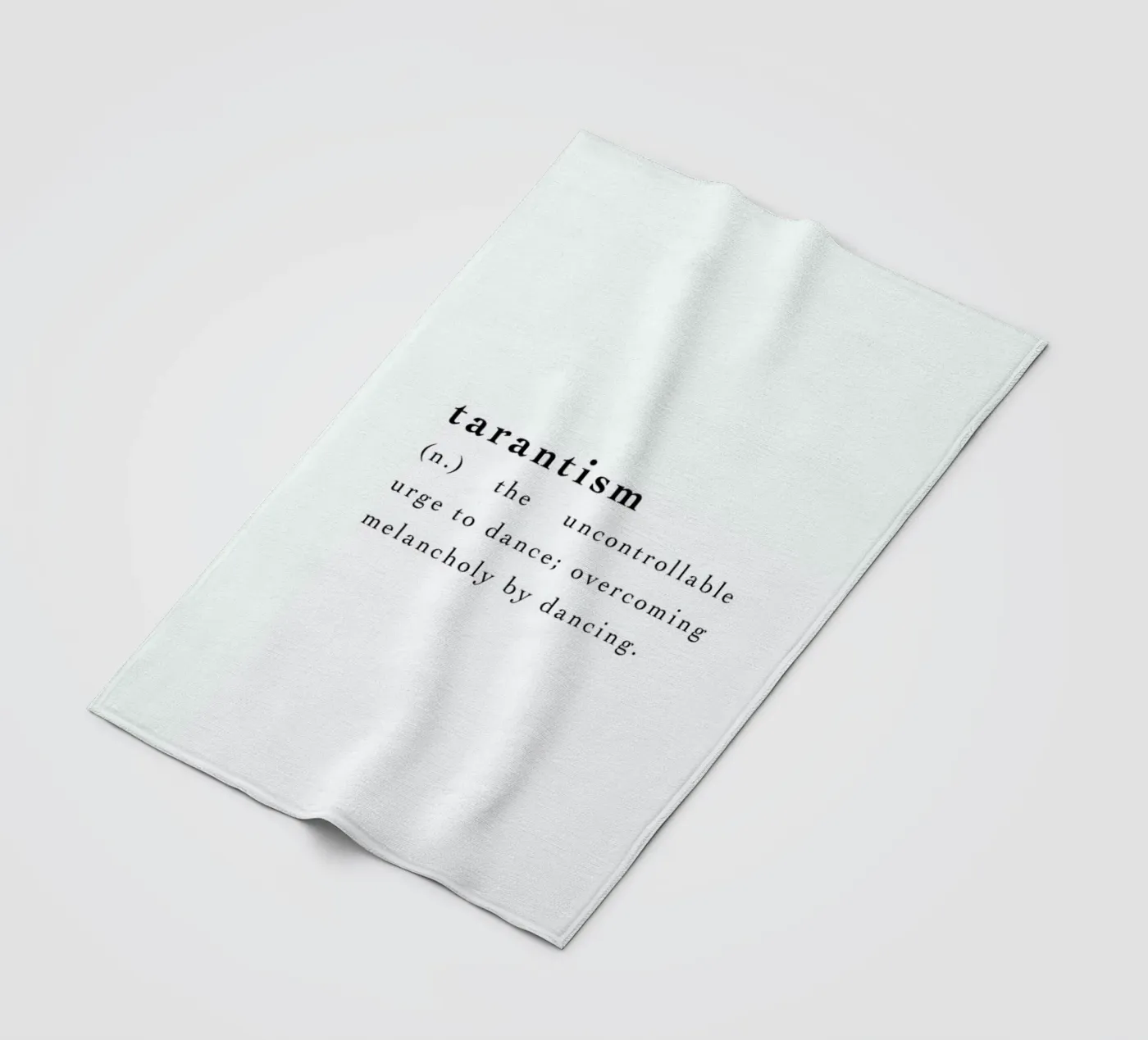 Tarantism fleece blanket by Studio One