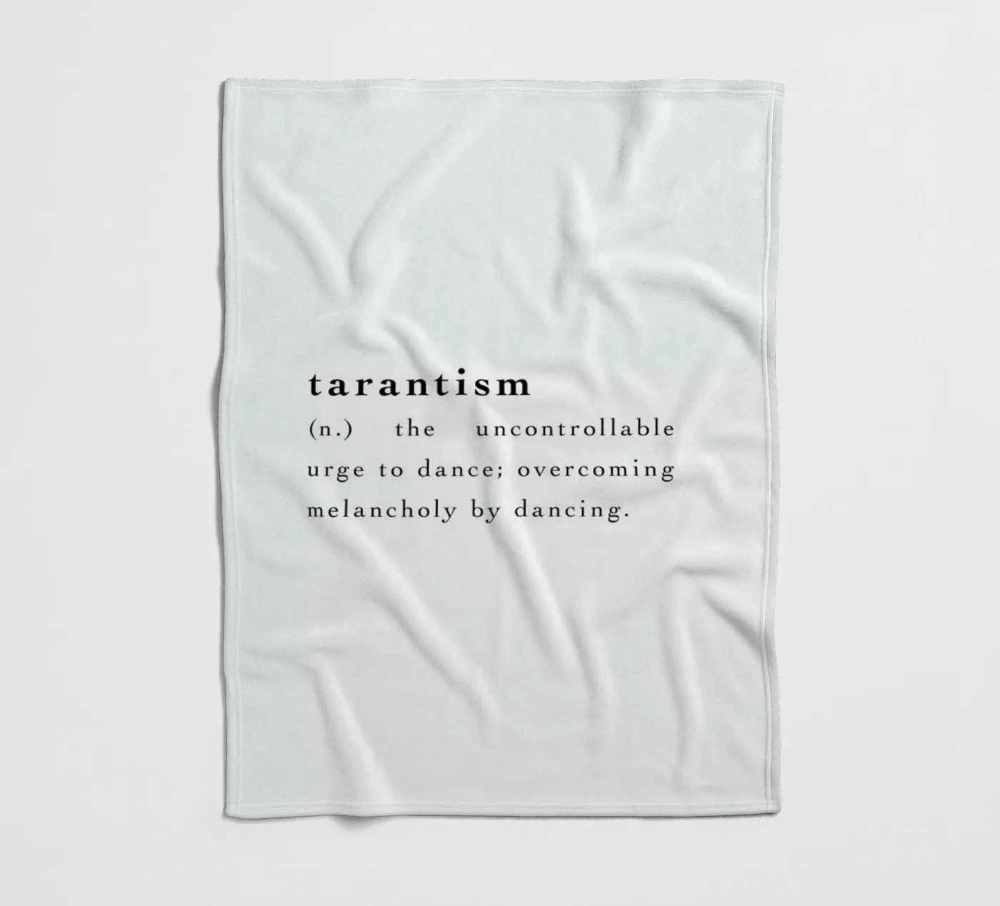 Tarantism fleece blanket by Studio One