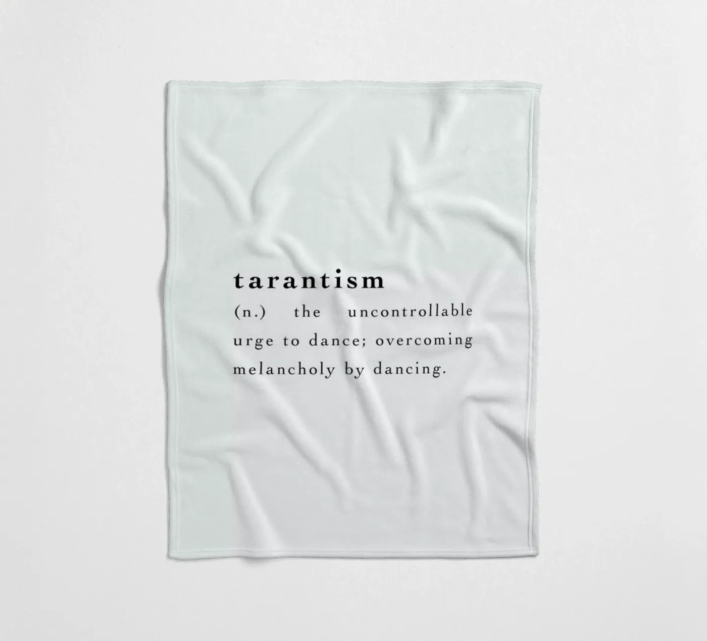 Tarantism fleece blanket by Studio One
