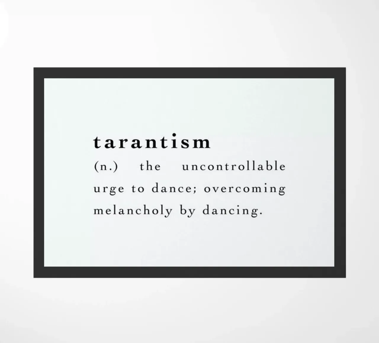 Tarantism zerbino da Studio One