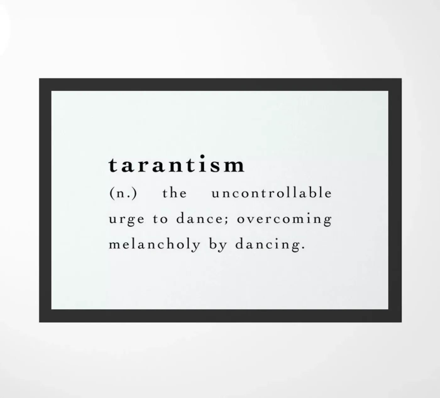 Tarantism Fußmatte von Studio One