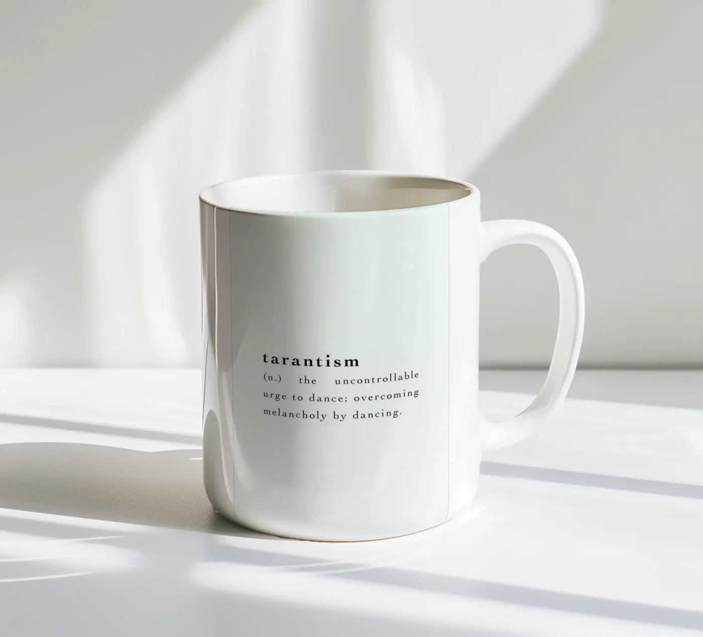 Tarantism ceramic mug by Studio One