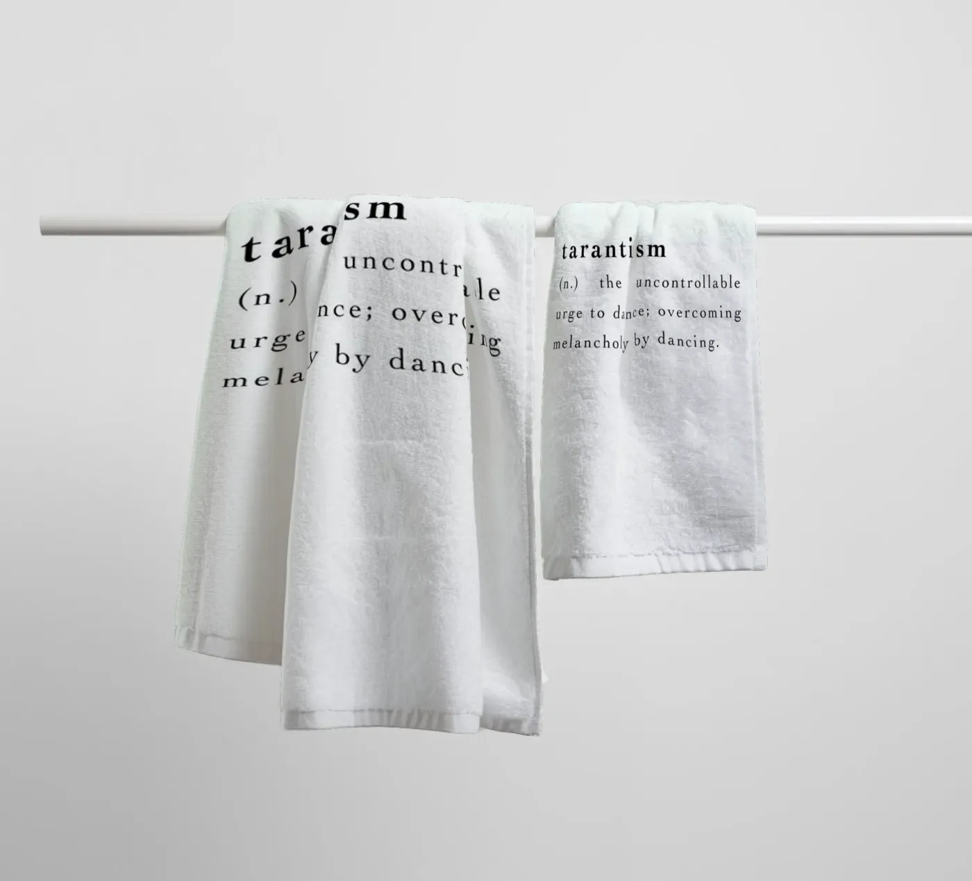 Tarantism badhanddoek van Studio One