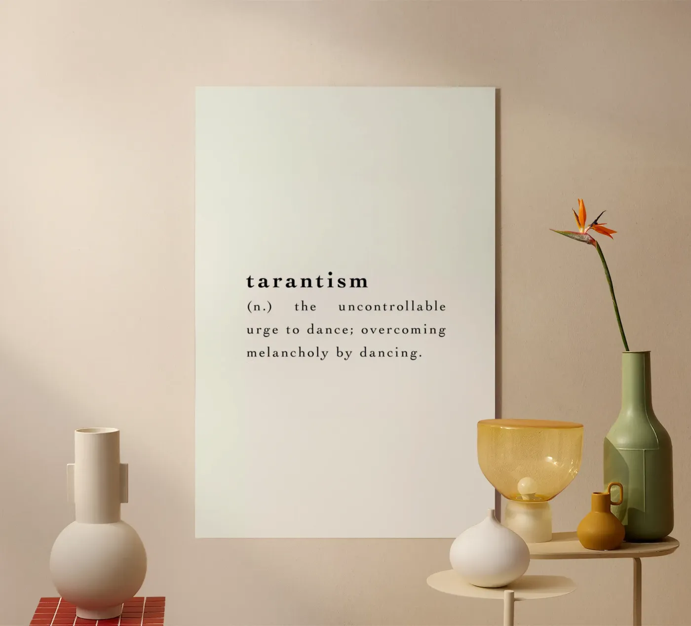 Tarantism plexiglass da Studio One