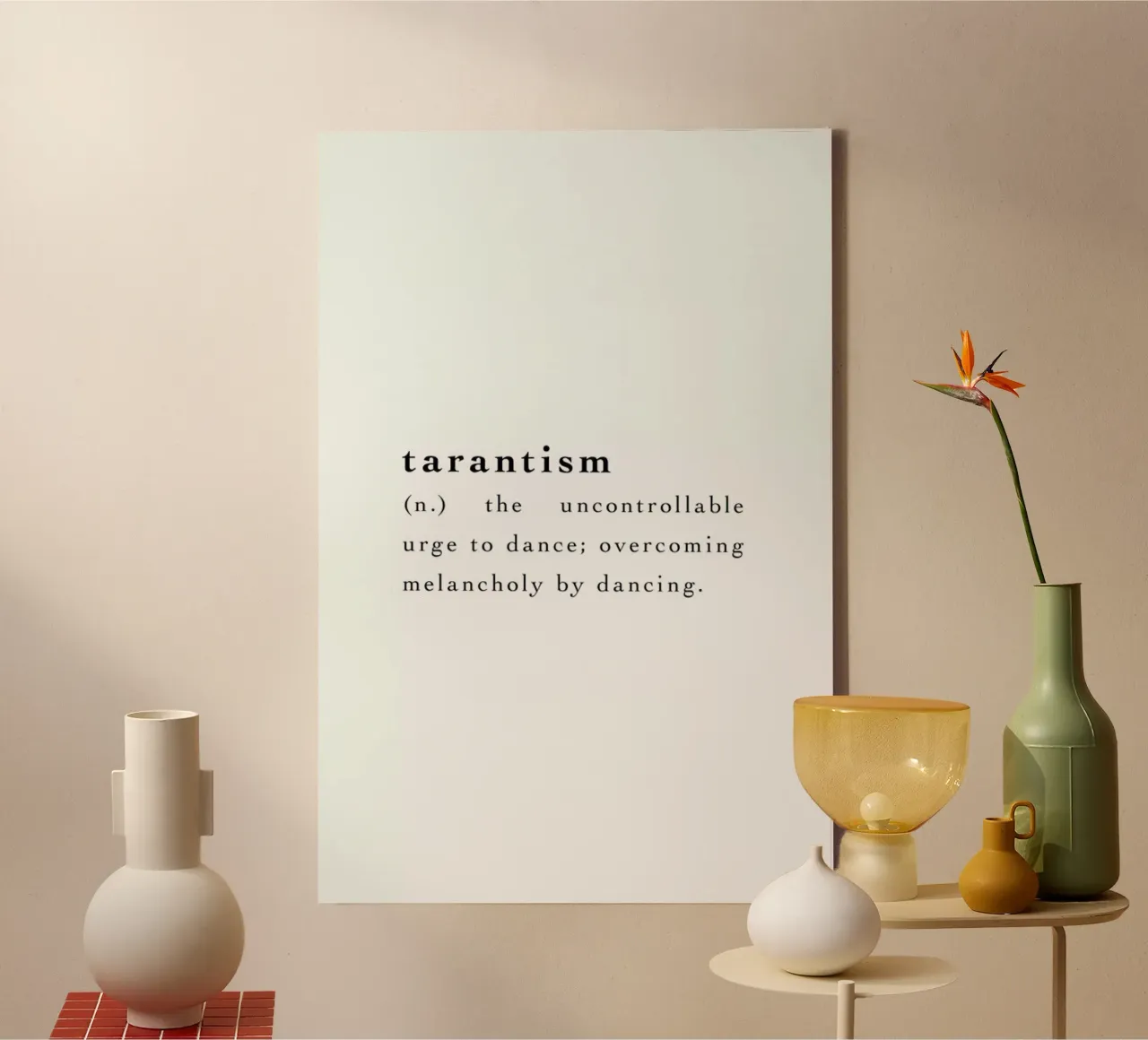 Tarantism tela con Cornice a cassetta da Studio One
