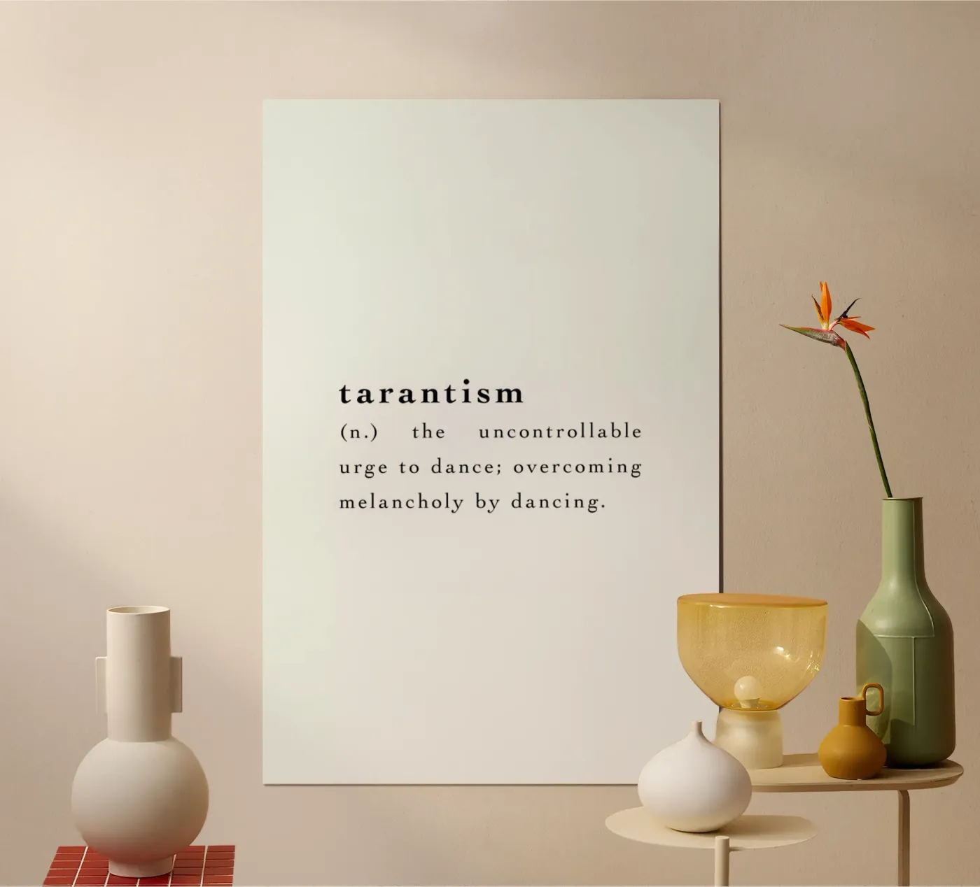 Tarantism poster by Studio One