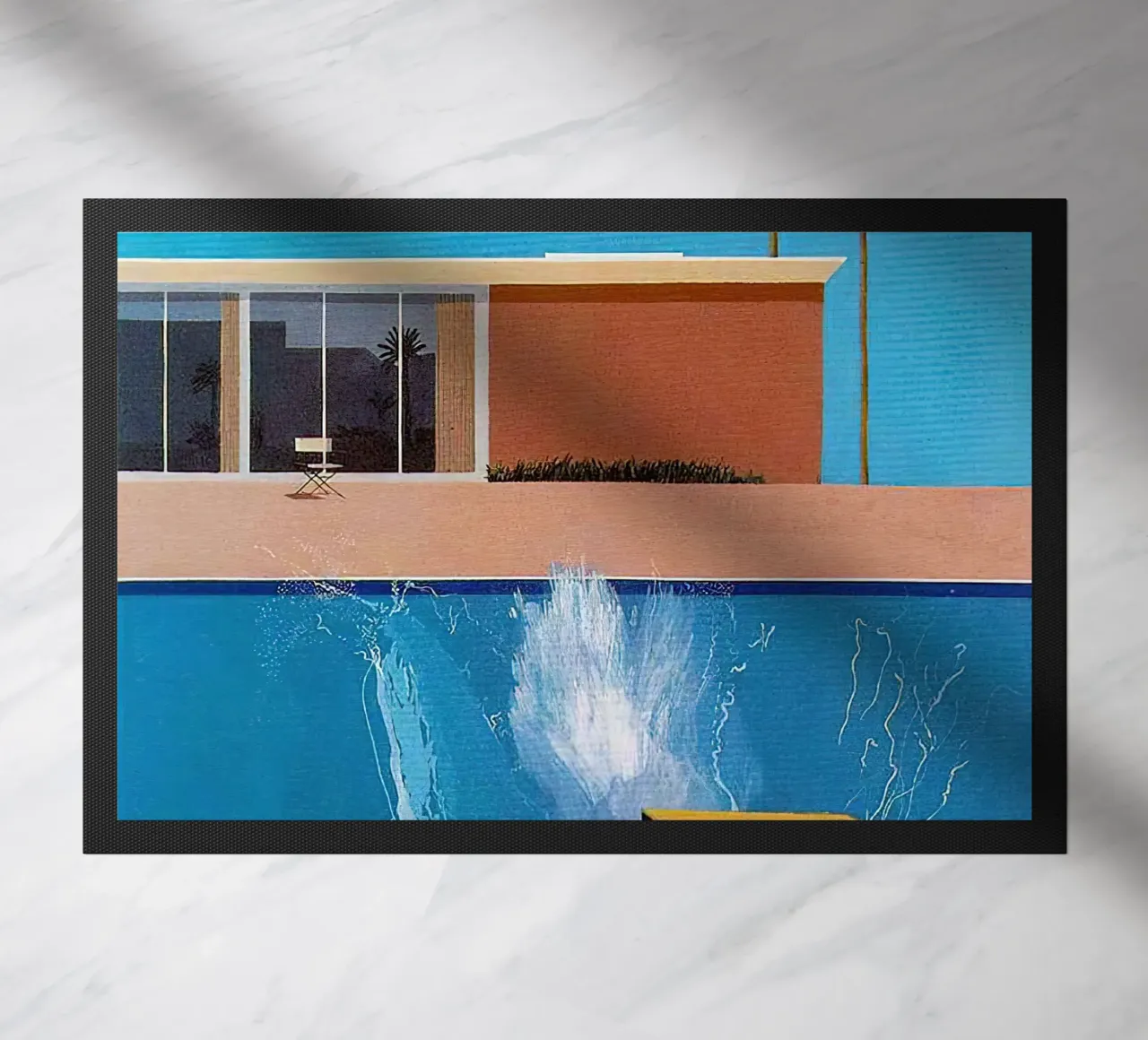 David Hockneys 1967, Uno schizzo più grande zerbino da Palletolate