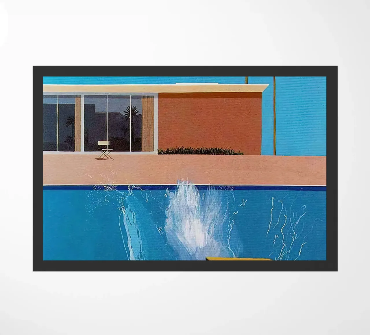 David Hockneys 1967, Uno schizzo più grande zerbino da Palletolate