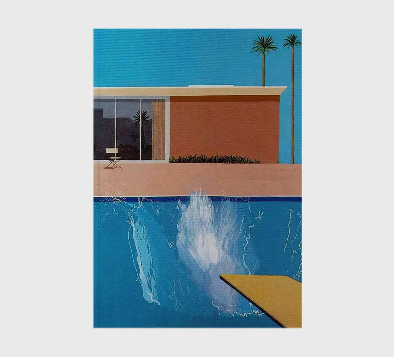 David Hockneys 1967, A bigger splash notebook by Palletolate