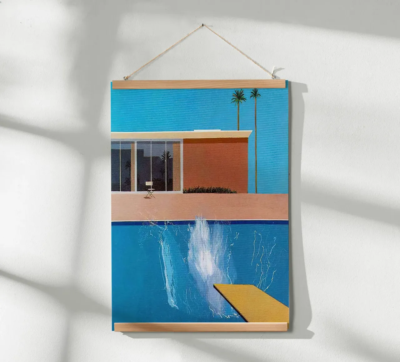 David Hockneys 1967, Uno schizzo più grande carta hahnemühle da Palletolate