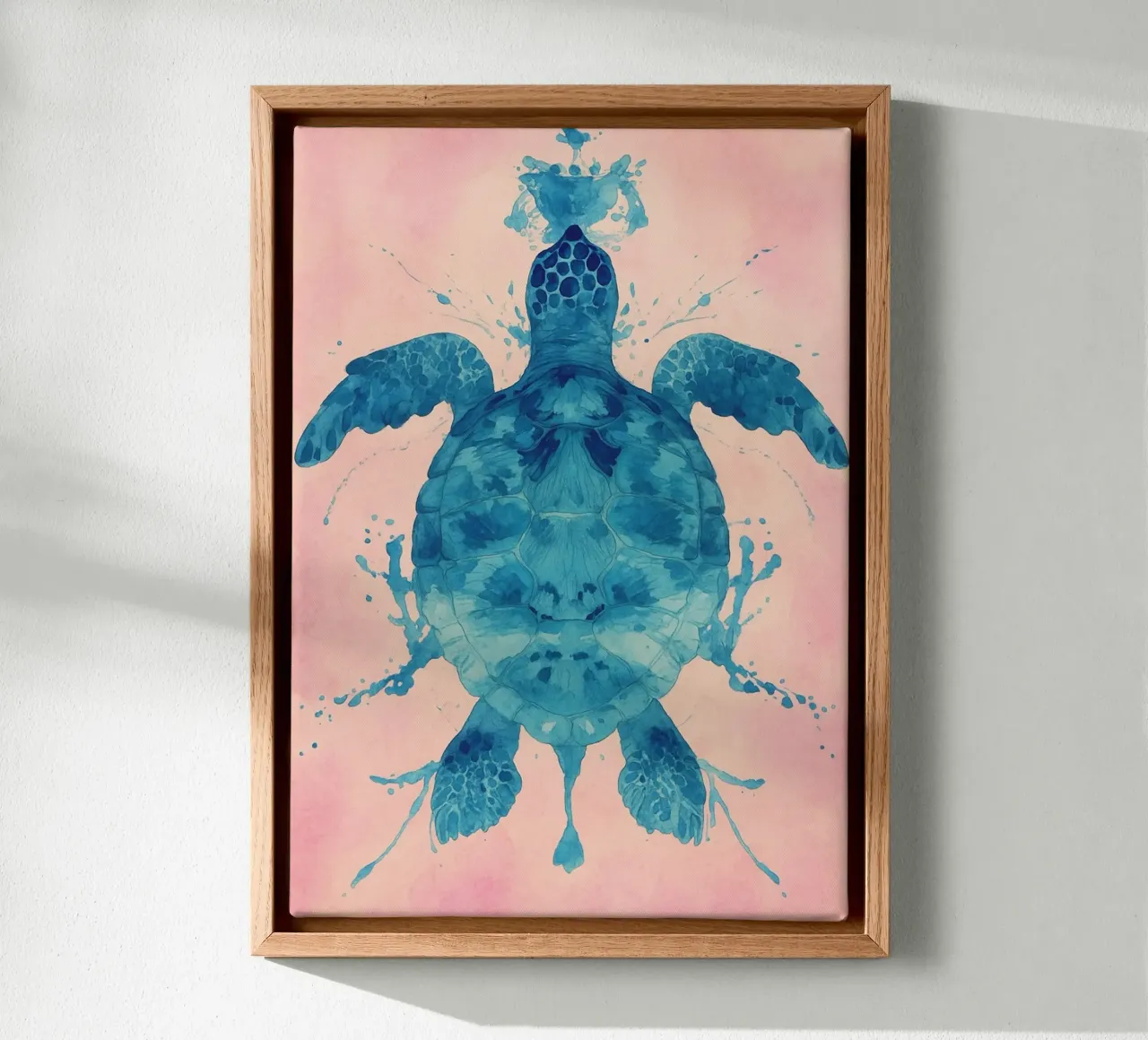 turtle abstract drawing canvas by bougenfille