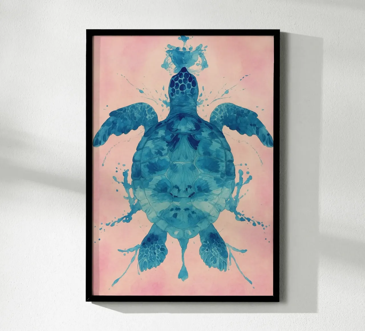 turtle abstract drawing hahnemühle by bougenfille