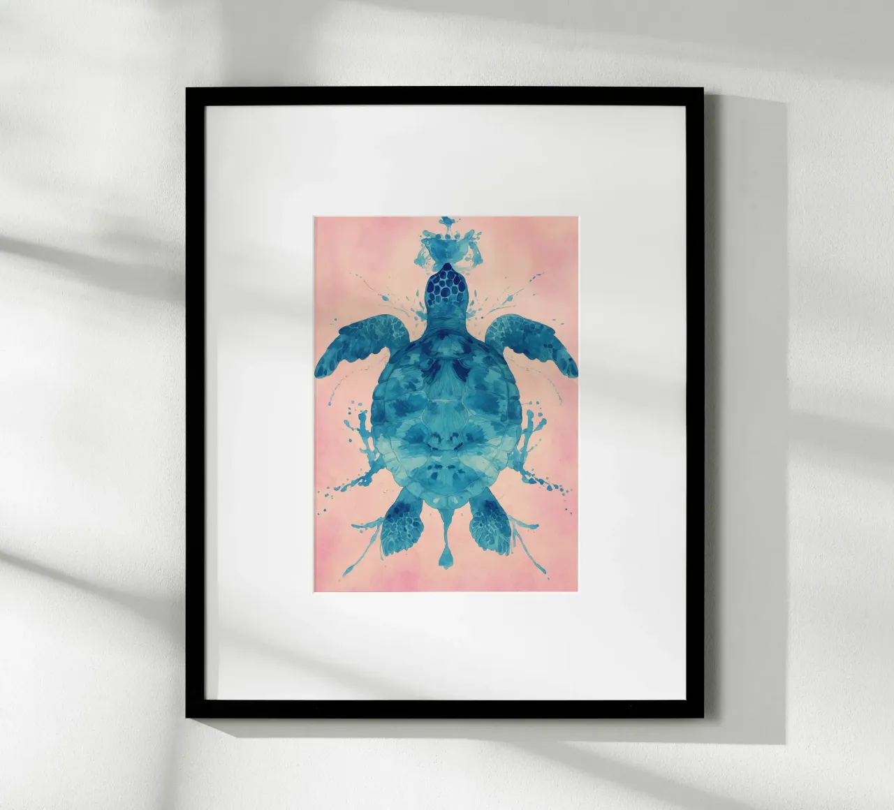 turtle abstract drawing hahnemühle by bougenfille