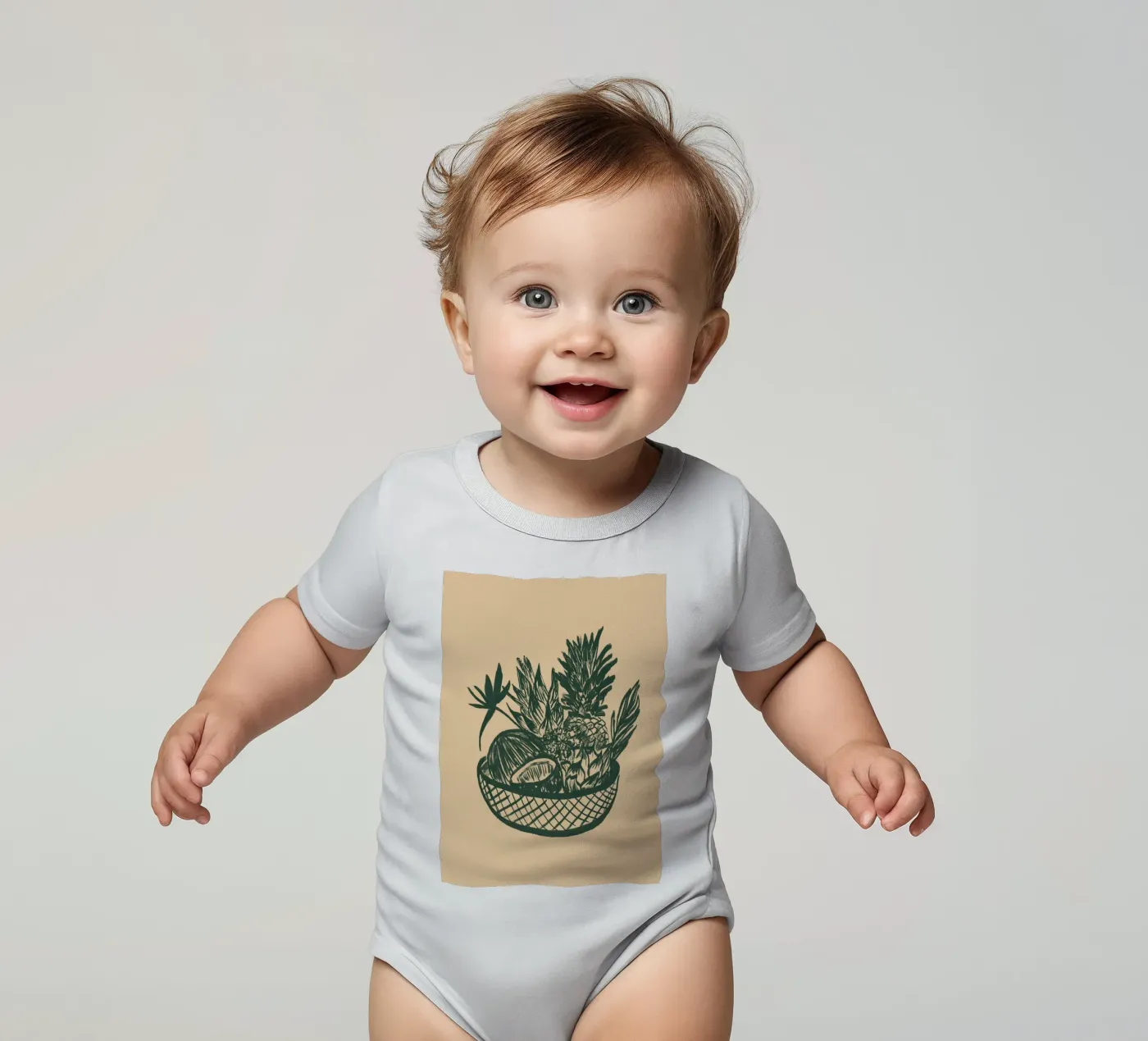 Fruchtkorb body bébé de Studio Dolci