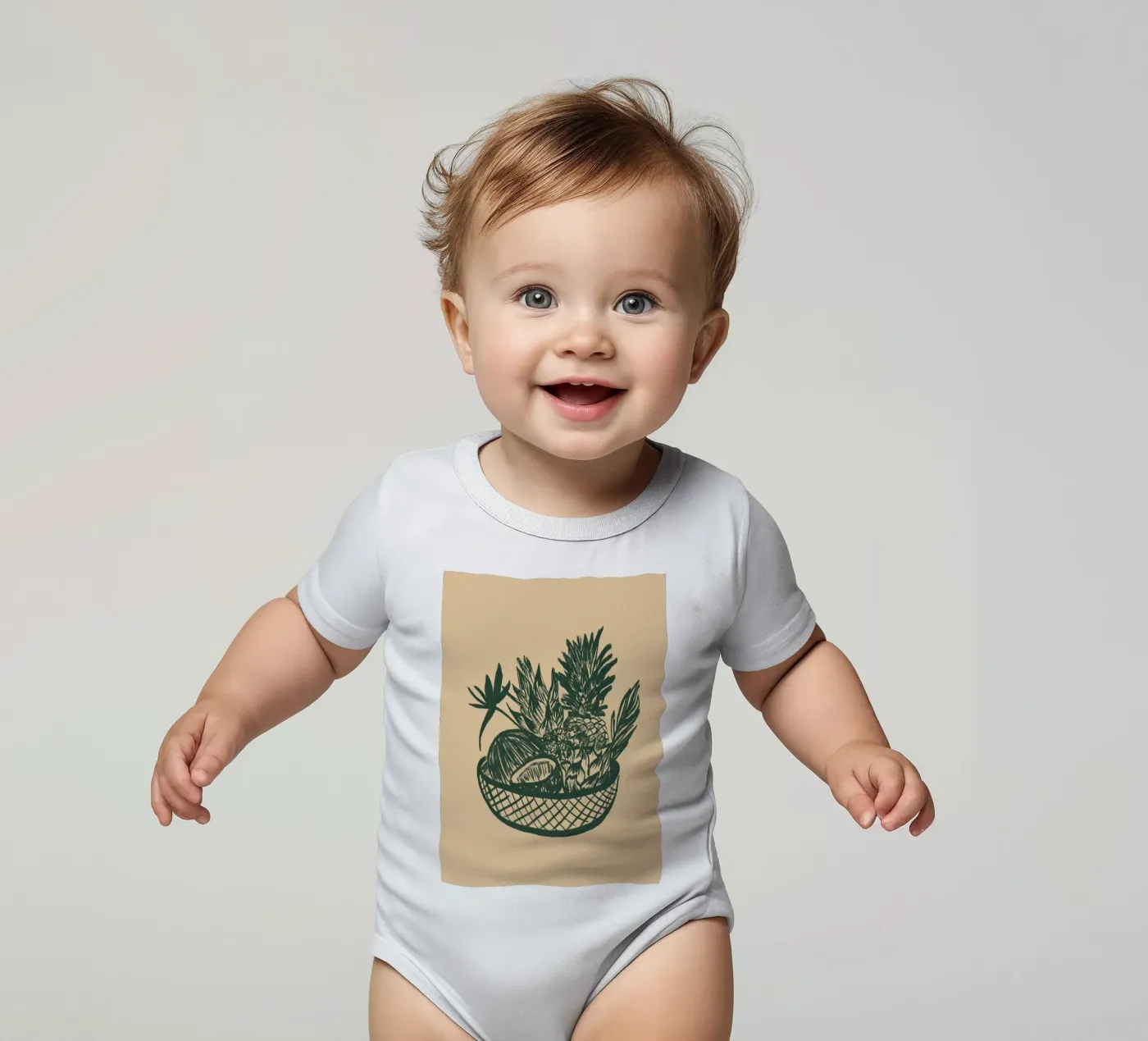 Fruchtkorb body bébé de Studio Dolci