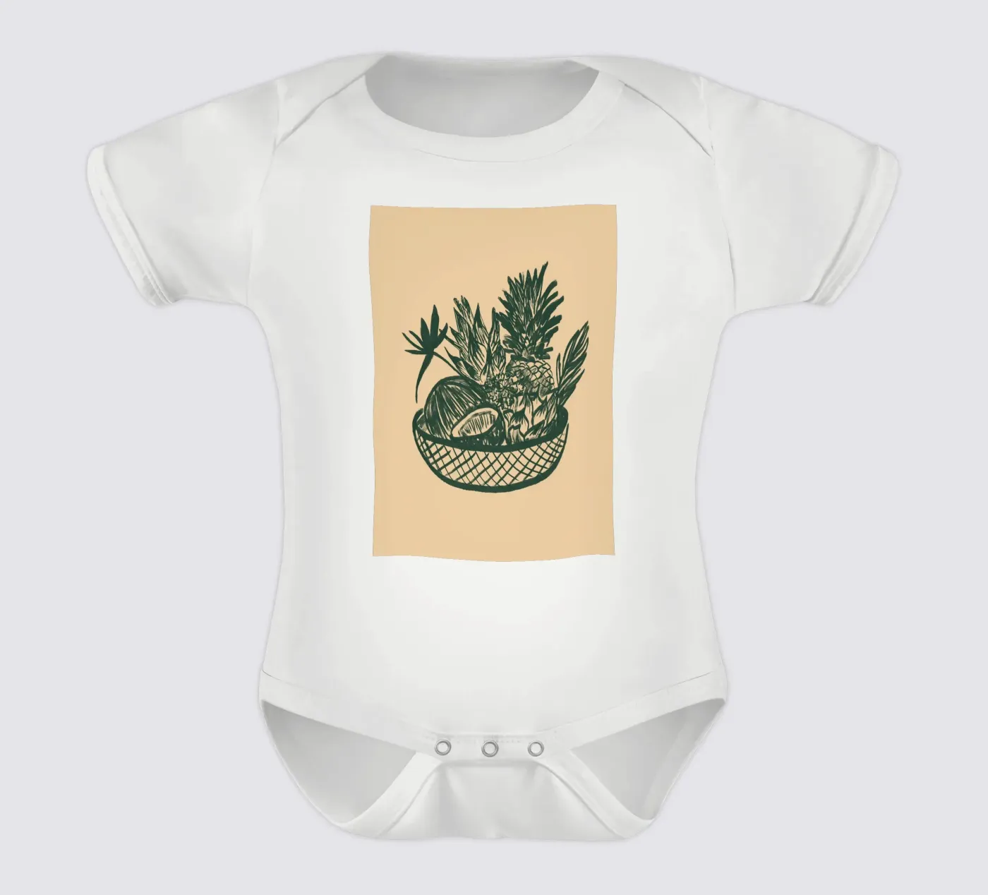 Fruchtkorb body bébé de Studio Dolci