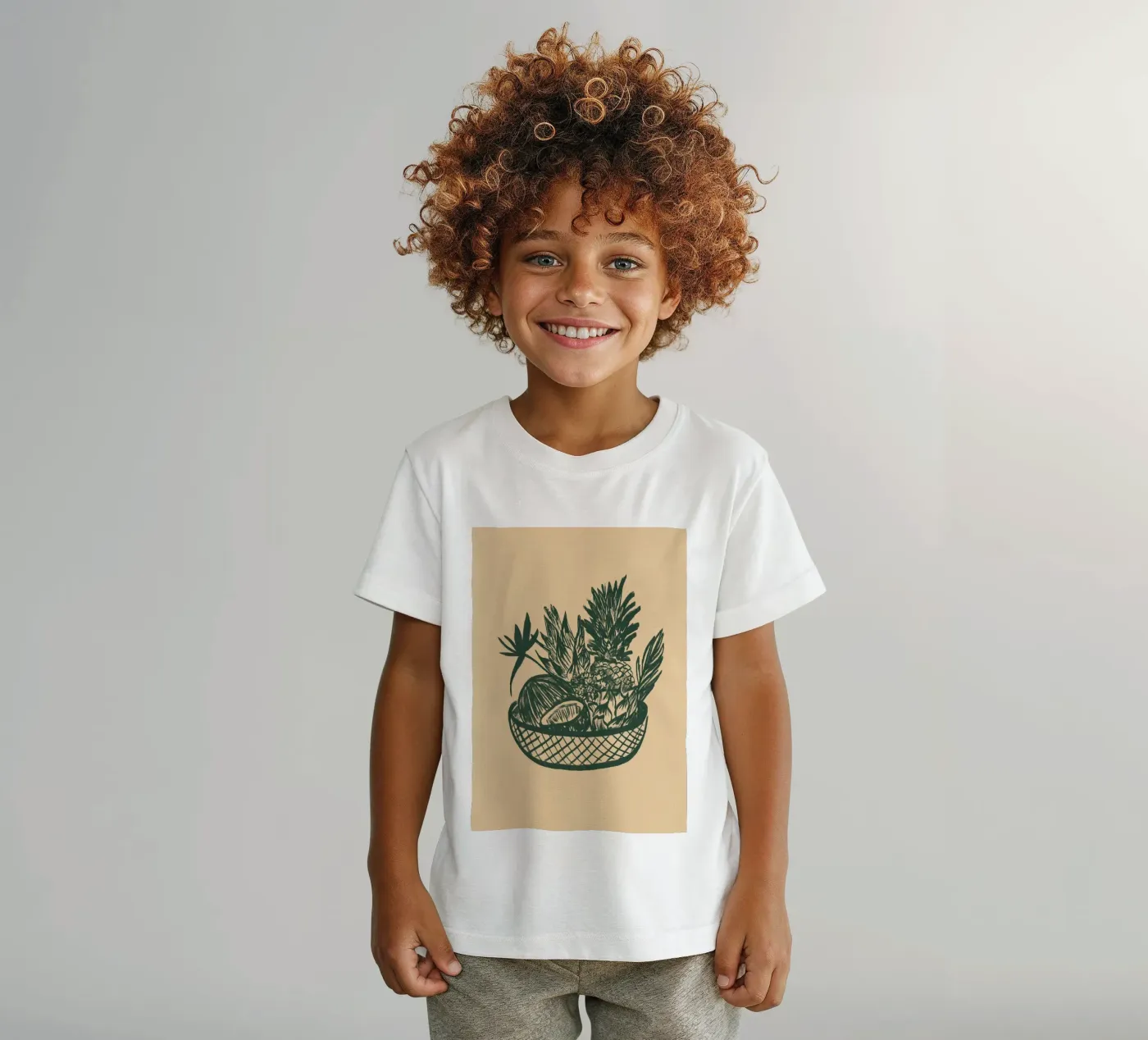 Fruchtkorb t-shirt bambini da Studio Dolci