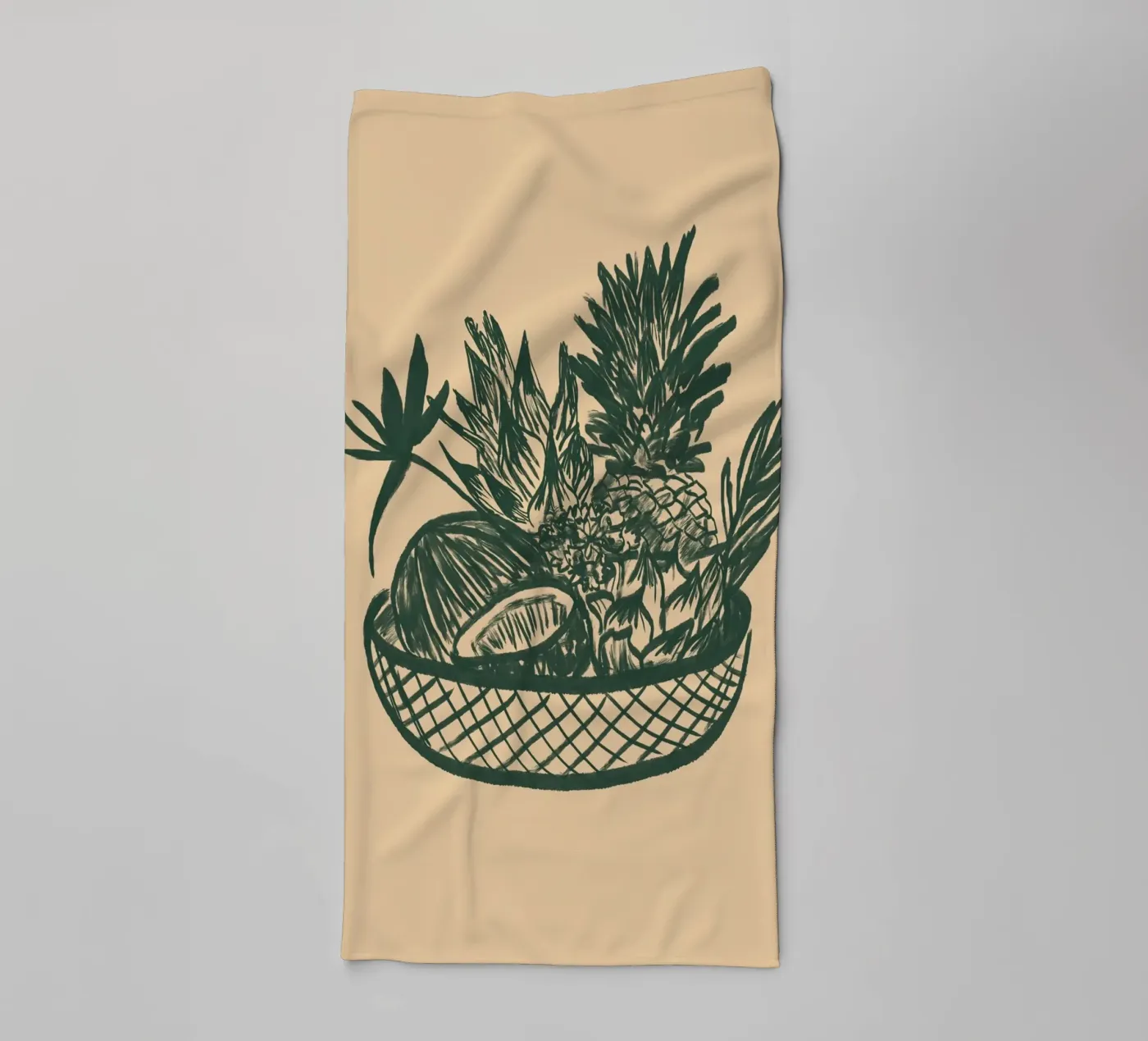 Fruchtkorb badhanddoek van Studio Dolci