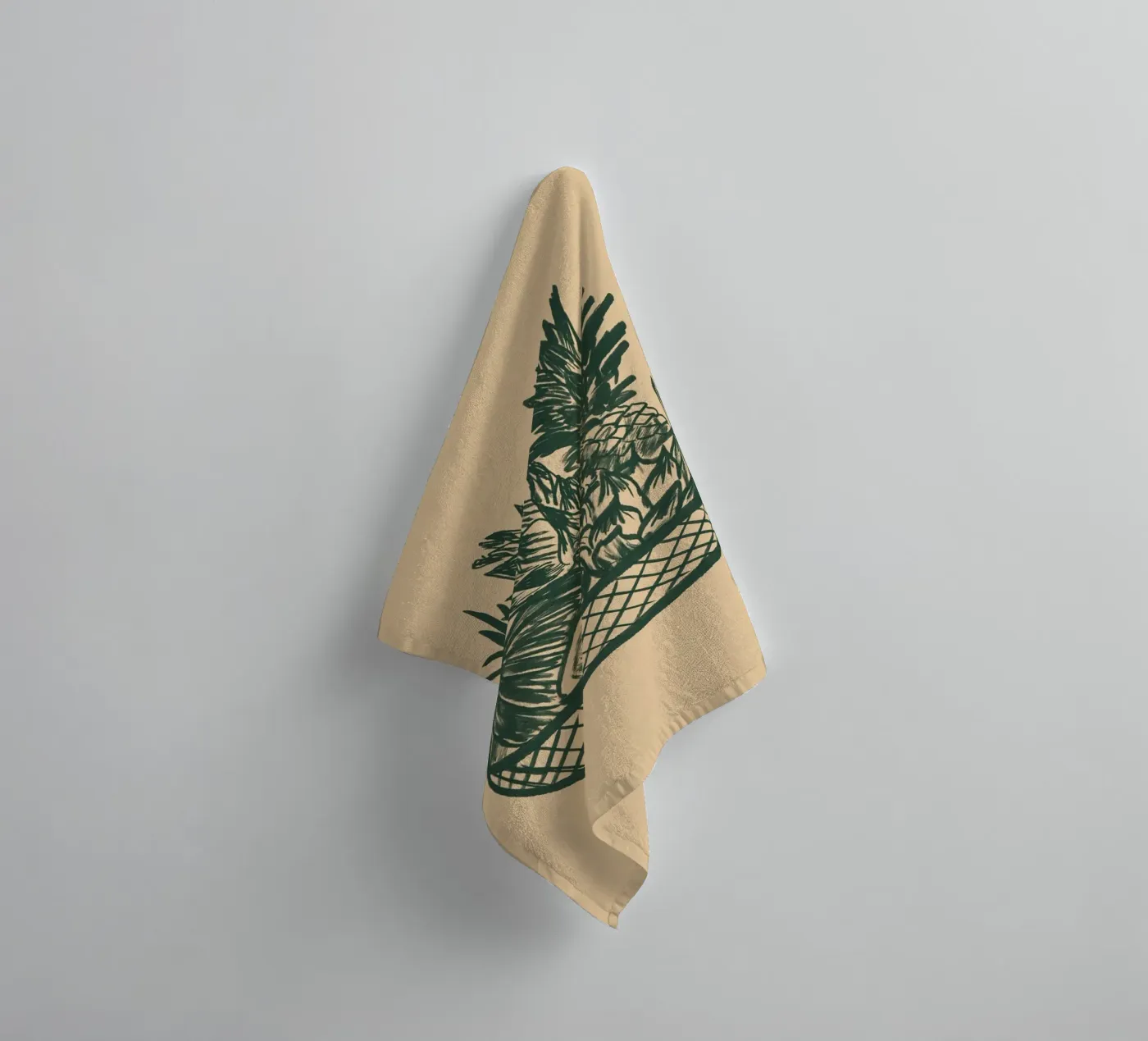 Fruchtkorb badhanddoek van Studio Dolci