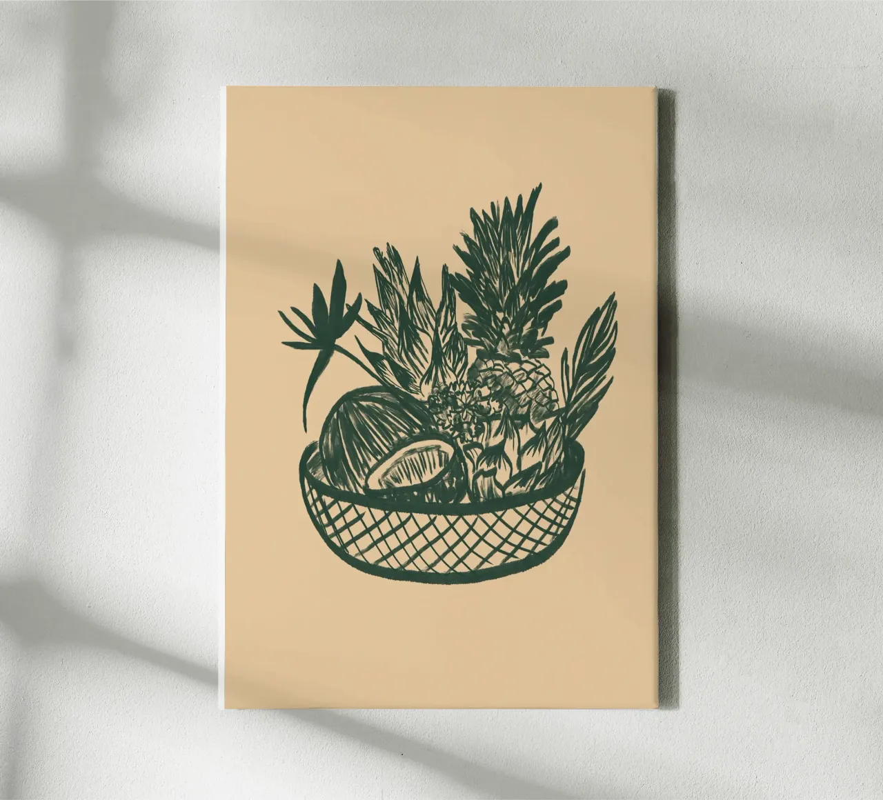 Fruchtkorb canvas van Studio Dolci